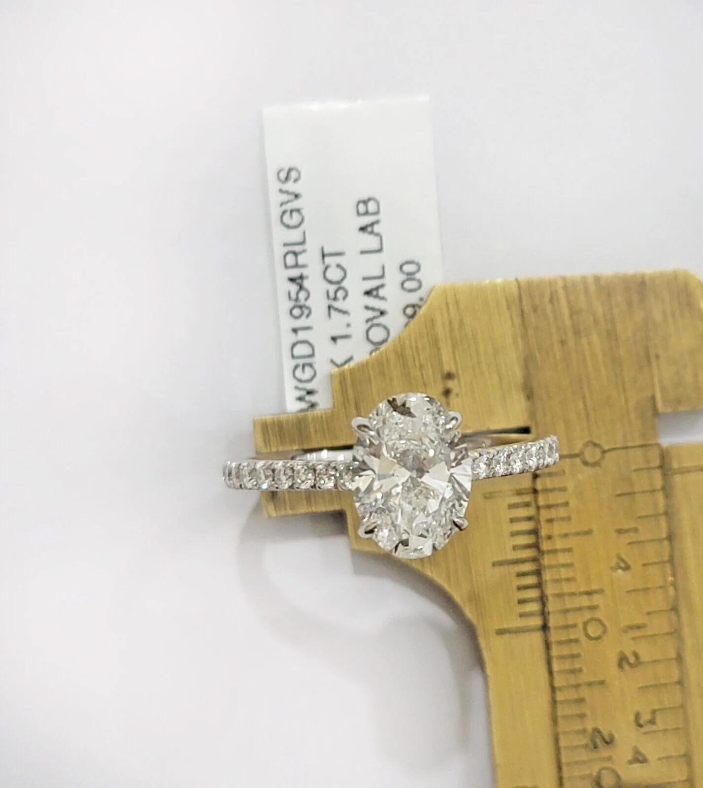 1.75 CT Diamond Solitaire 14k Gold Engagement Wedding Ladies Ring lab-created Ring Sizes 6,7,8,9,10,11 & 12 - Image 6