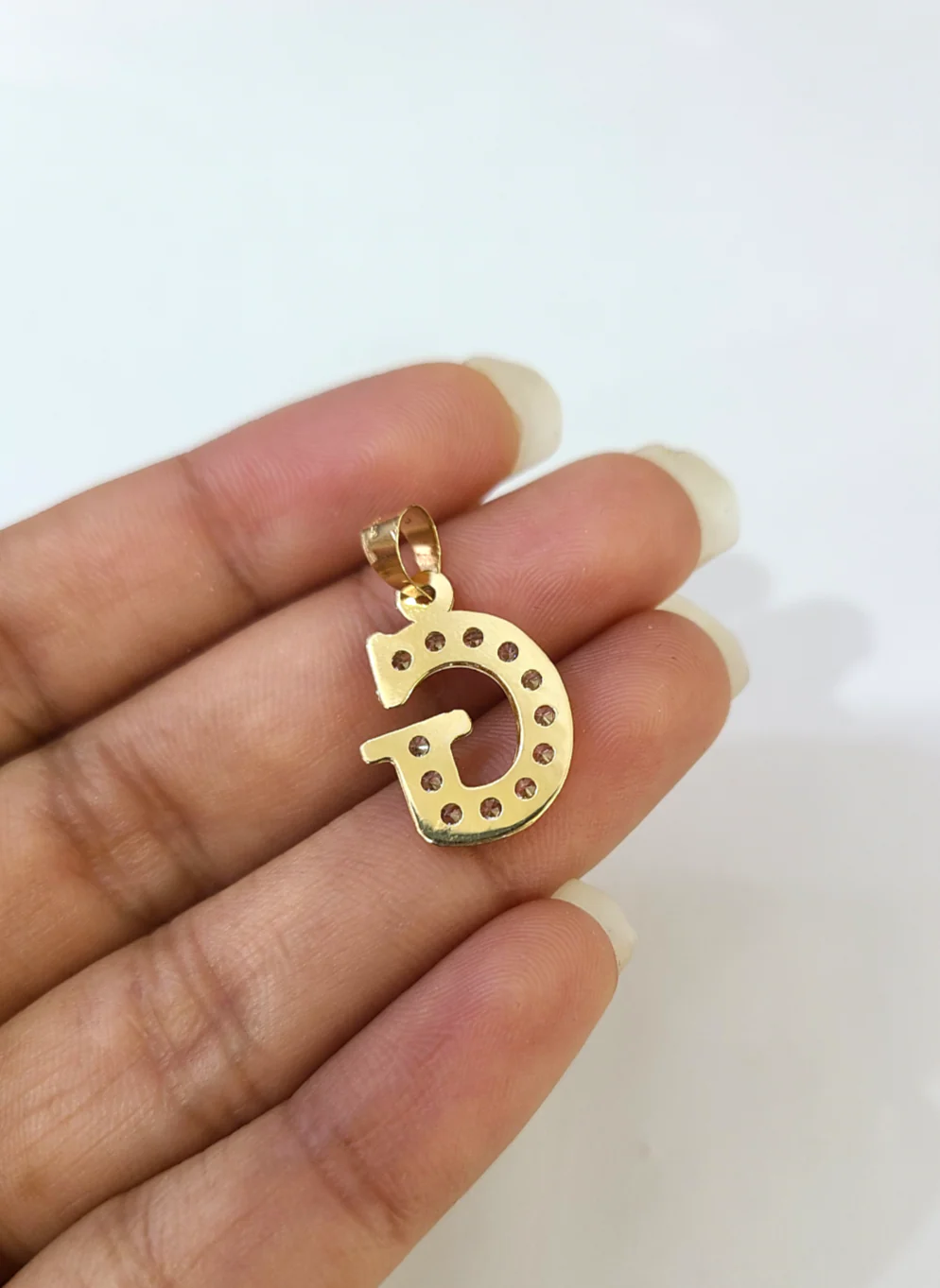 10k 2.5mm Rope Chain G Initial Alphabet Pendant 16"-28" Gold Set Charm Necklace - Image 9