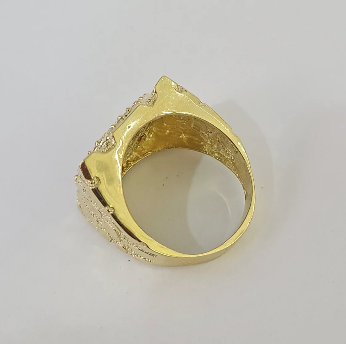 10k 50 Pesos Centenario Ring Yellow Gold Men Real Genuine All Sizes - Image 6