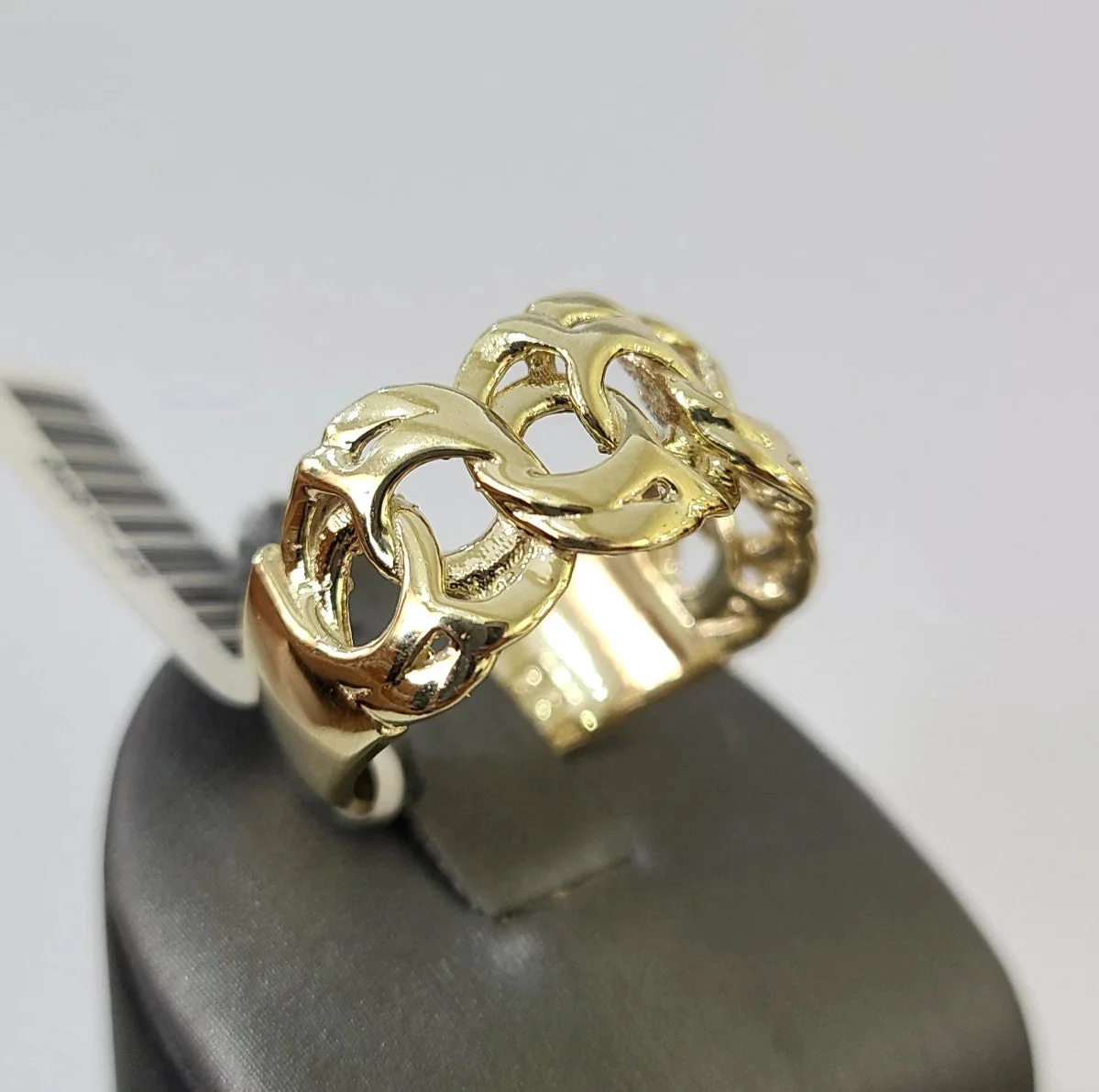 10k Cuban Curb Ring Yellow Gold Women Men Real Genuine 10Kt - Image 5