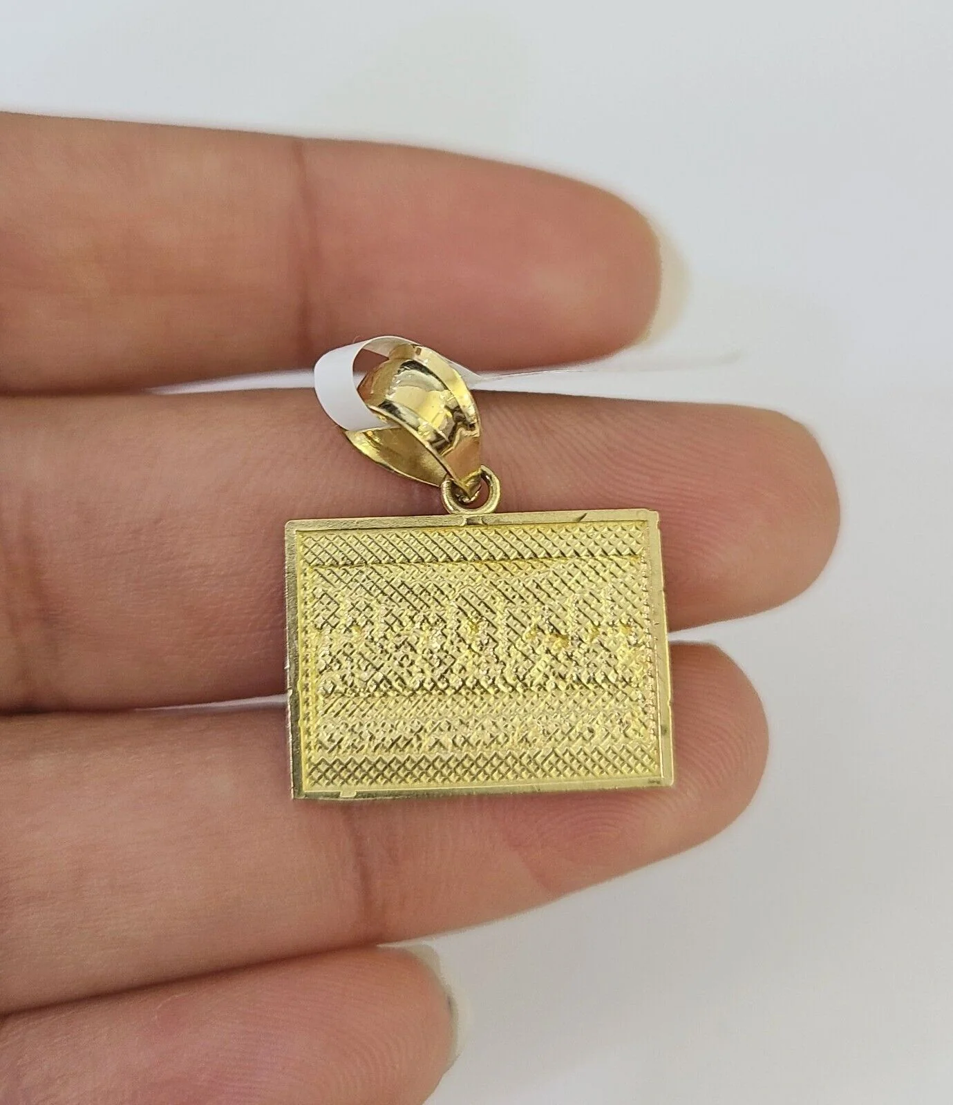 10K Gold Miami Cuban Chain Last Supper Charm 18"-28" 3mm REAL Pendant Necklace - Image 7