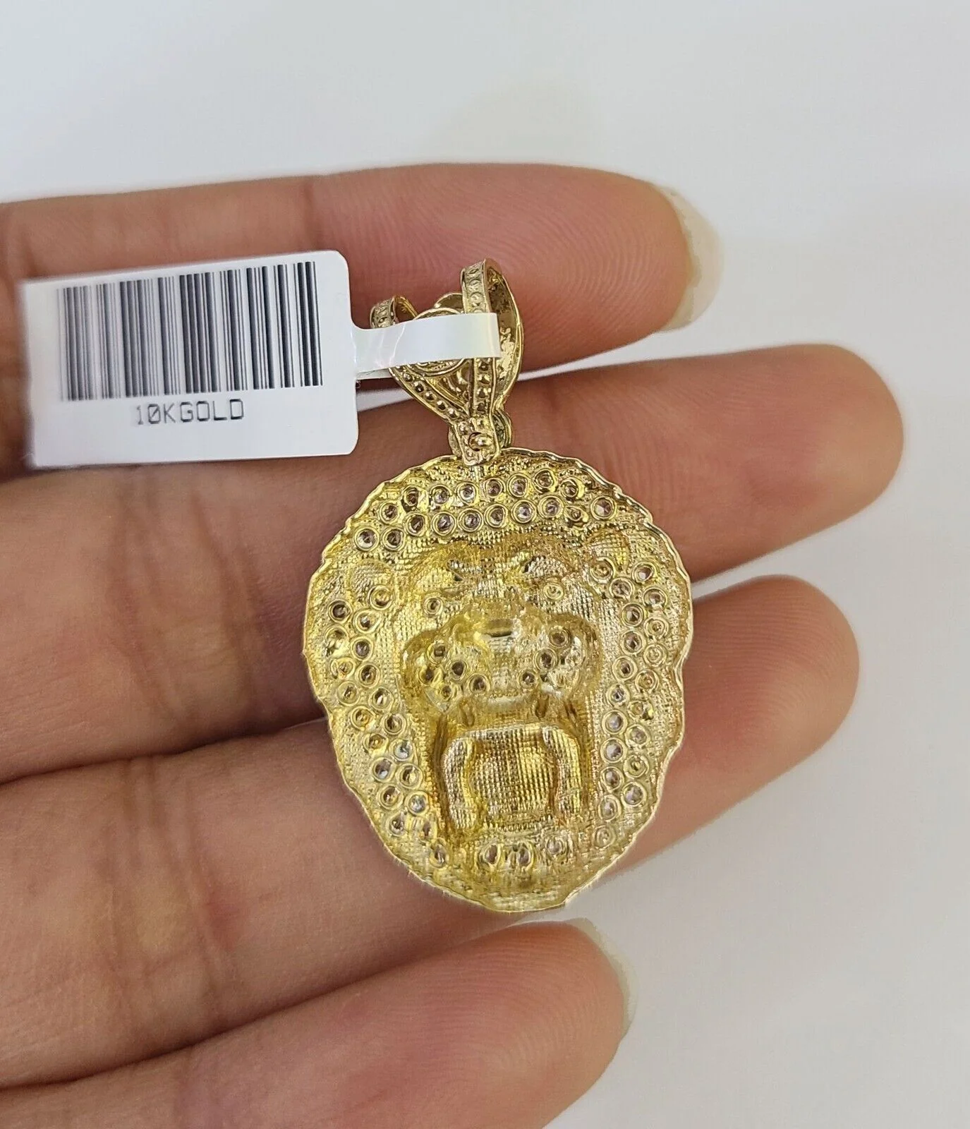 10K Gold Miami Cuban Chain Roaring Lion 18"-28" 3mm REAL Pendant Necklace SET - Image 7