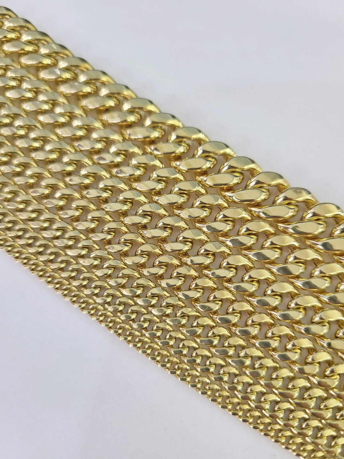 10k Gold Miami Cuban Link Chain Necklace 3mm-10mm 20-30 Inches 10kt Real Yellow - Image 7