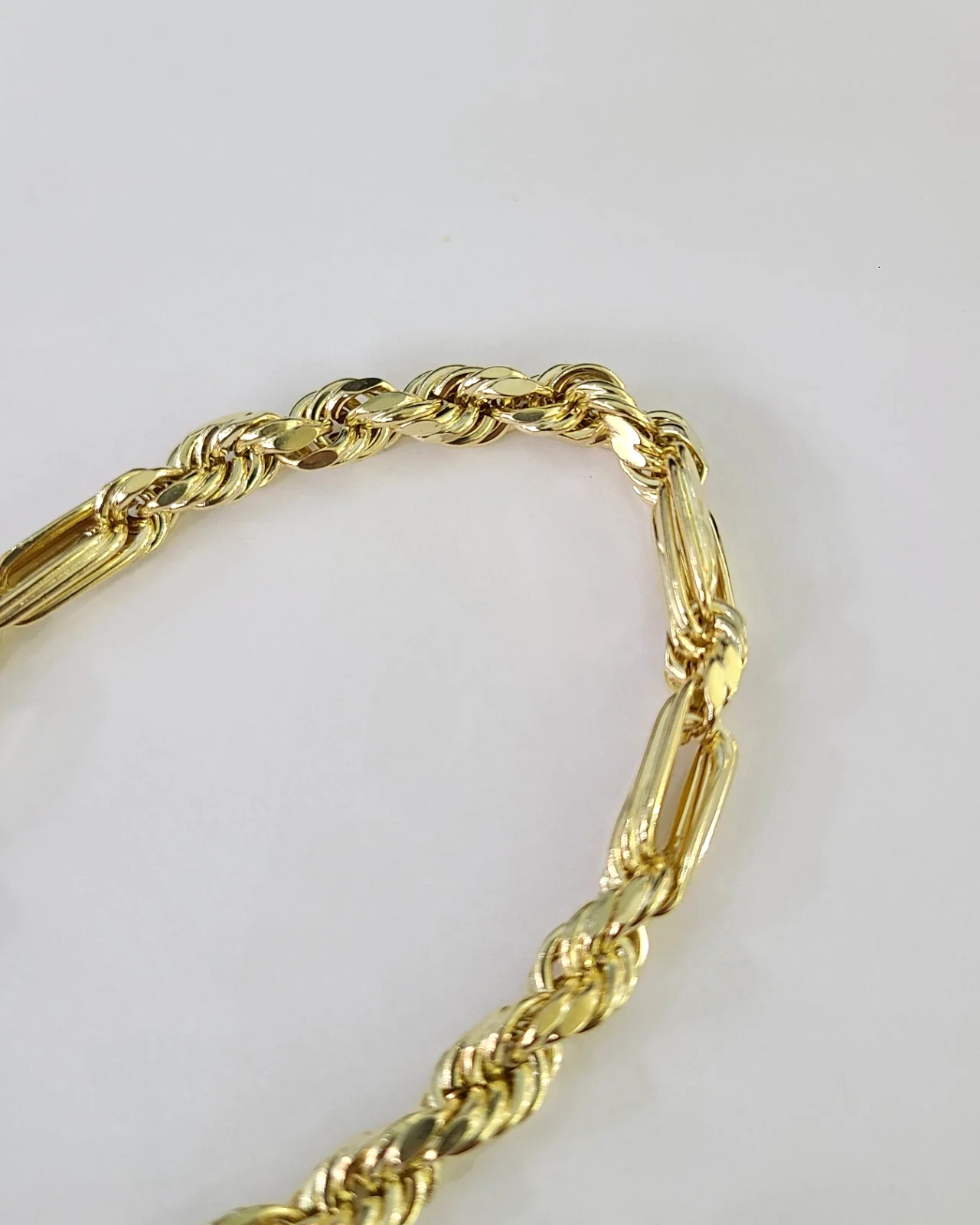 10k Gold Milano Rope Chain Necklace 24" 7mm 10kt Yellow Gold REAL - Image 6