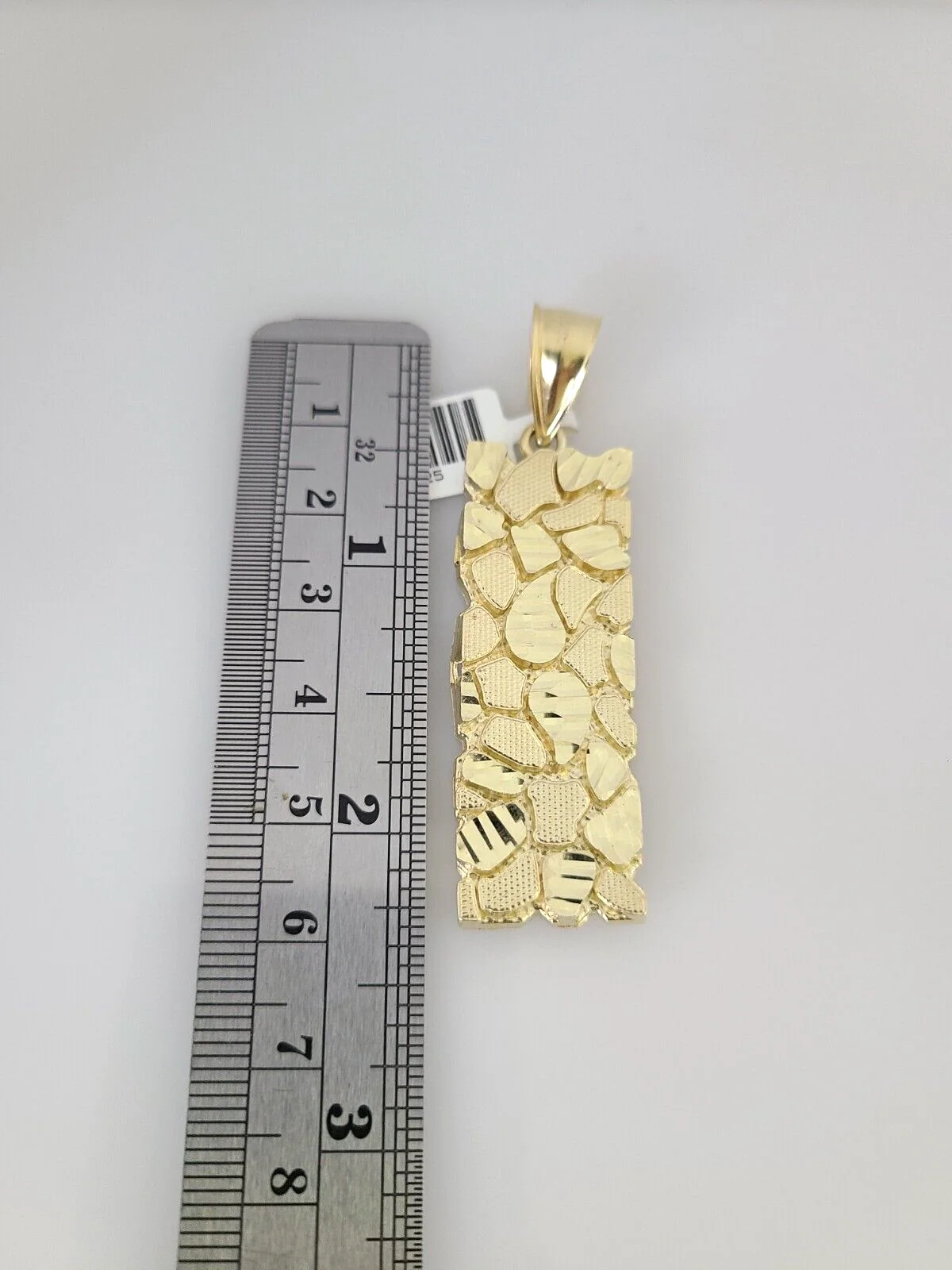 10k Gold Milano Rope Chain Nugget Charm 6mm Set 20"-26'' Inches Necklace - Image 4