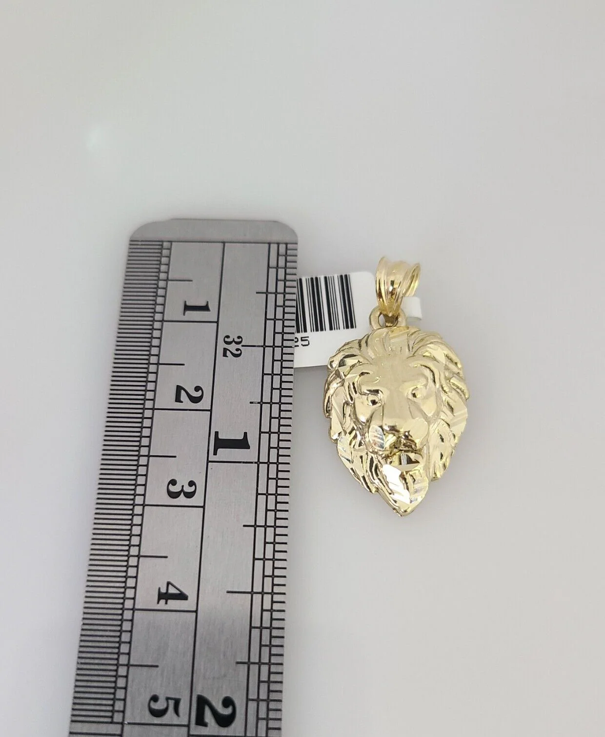 10k Gold Solid Miami Cuban Chain Necklace Roaring Lion Pendant 2.5mm 18-24" Set - Image 6