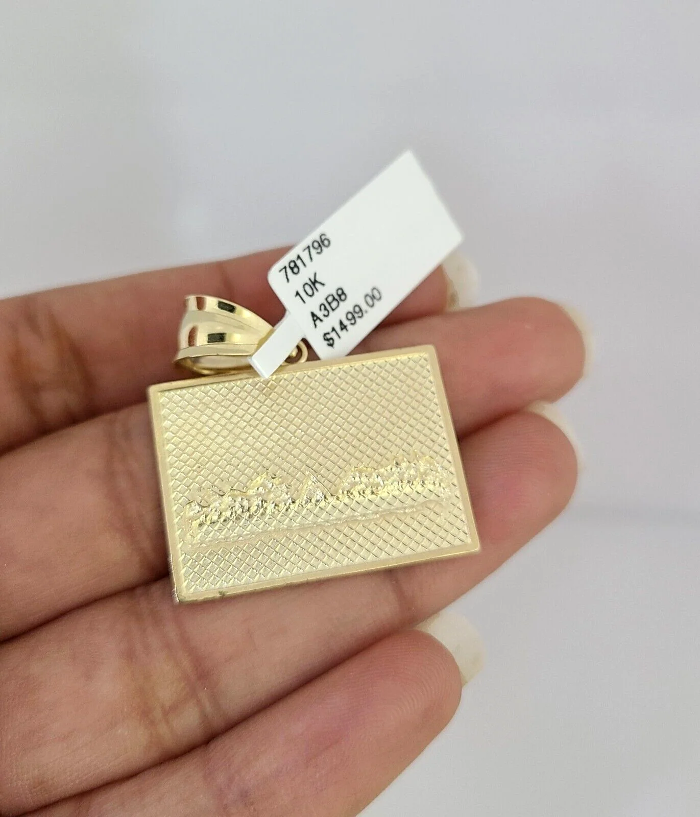 10k Gold Solid Miami Cuban Necklace Last Supper Pendant 2.5mm 18-24" Chain Set - Image 8