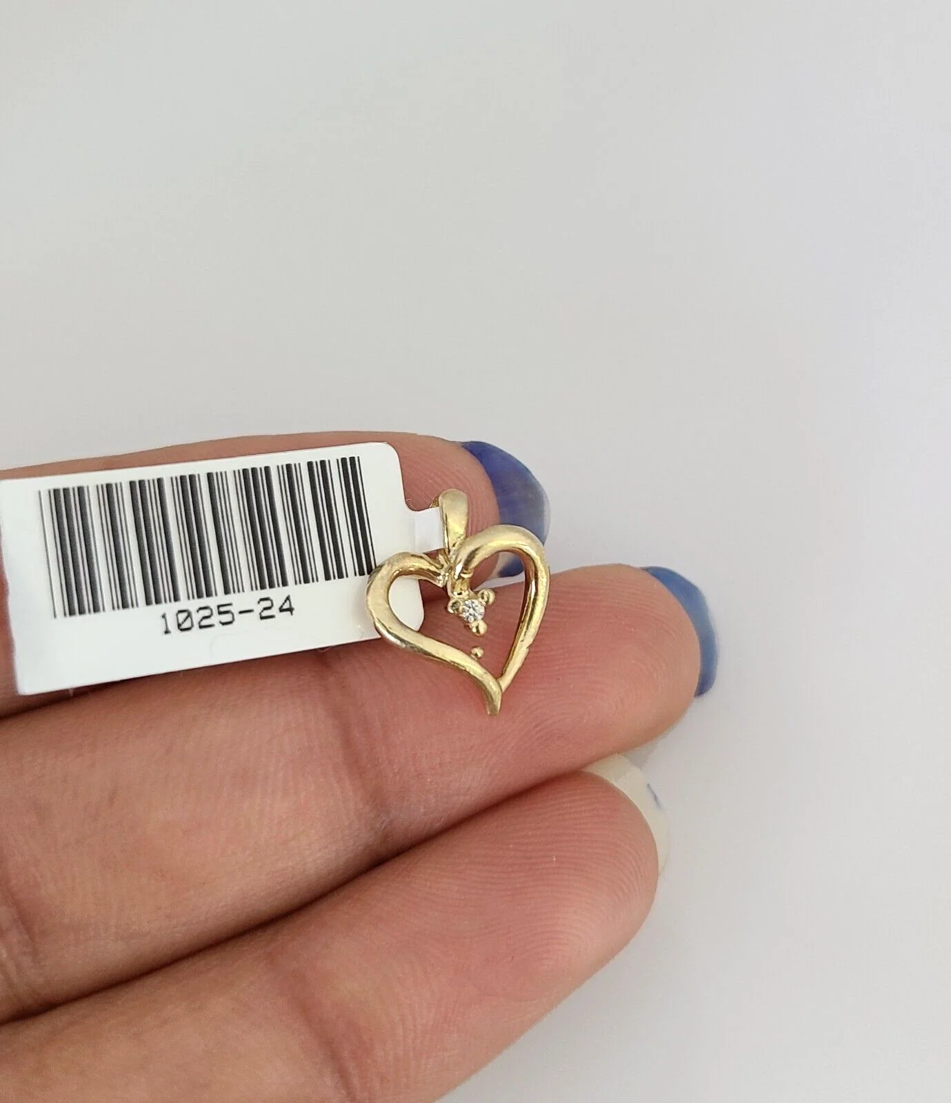 10k Heart Charm Pendant REAL 10Kt Beauty Love Yellow Gold Genuine