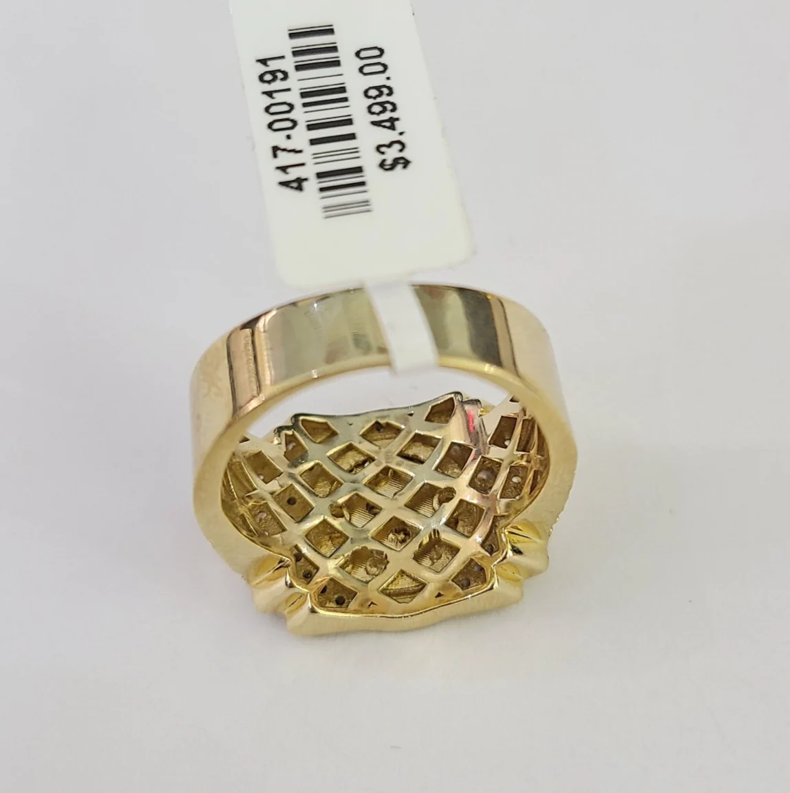 10k Jesus Cross Ring Casual Band Yellow Gold Genuine Brand New Religious All Sizes - Image 5