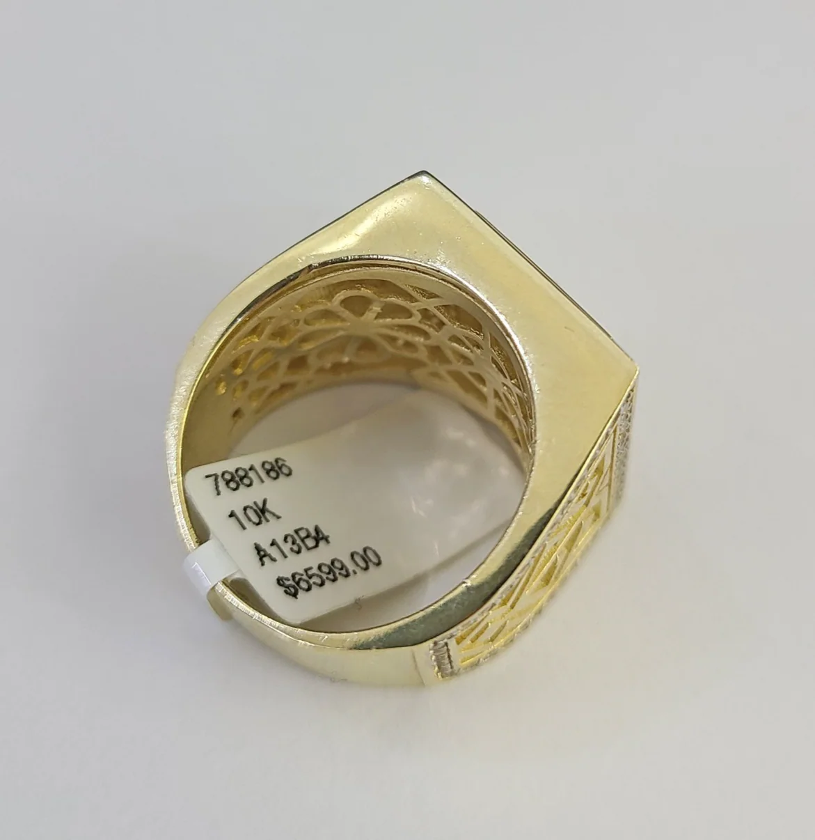 10k Jesus Head Ring Casual Band Yellow Gold Genuine Brand New All Sizes - Image 7