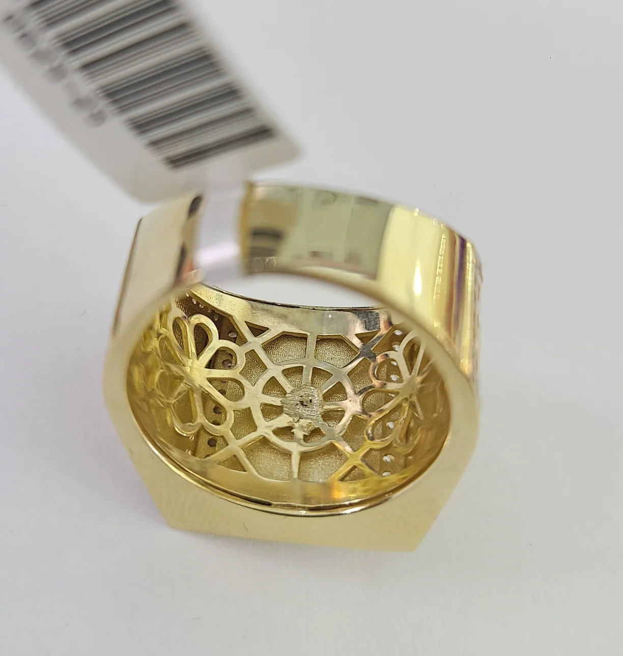 10k Jesus Head Ring Casual Band Yellow Gold Genuine Brand New Religious All Sizes - Image 6