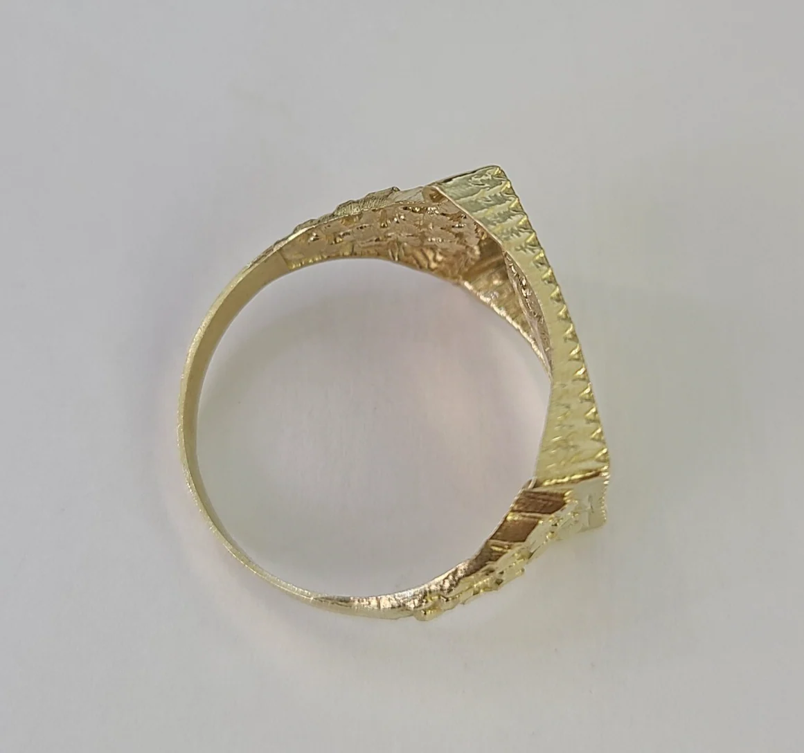 10k Last Supper Ring Casual Band Yellow Gold Genuine Brand New Religious All Sizes - Image 7