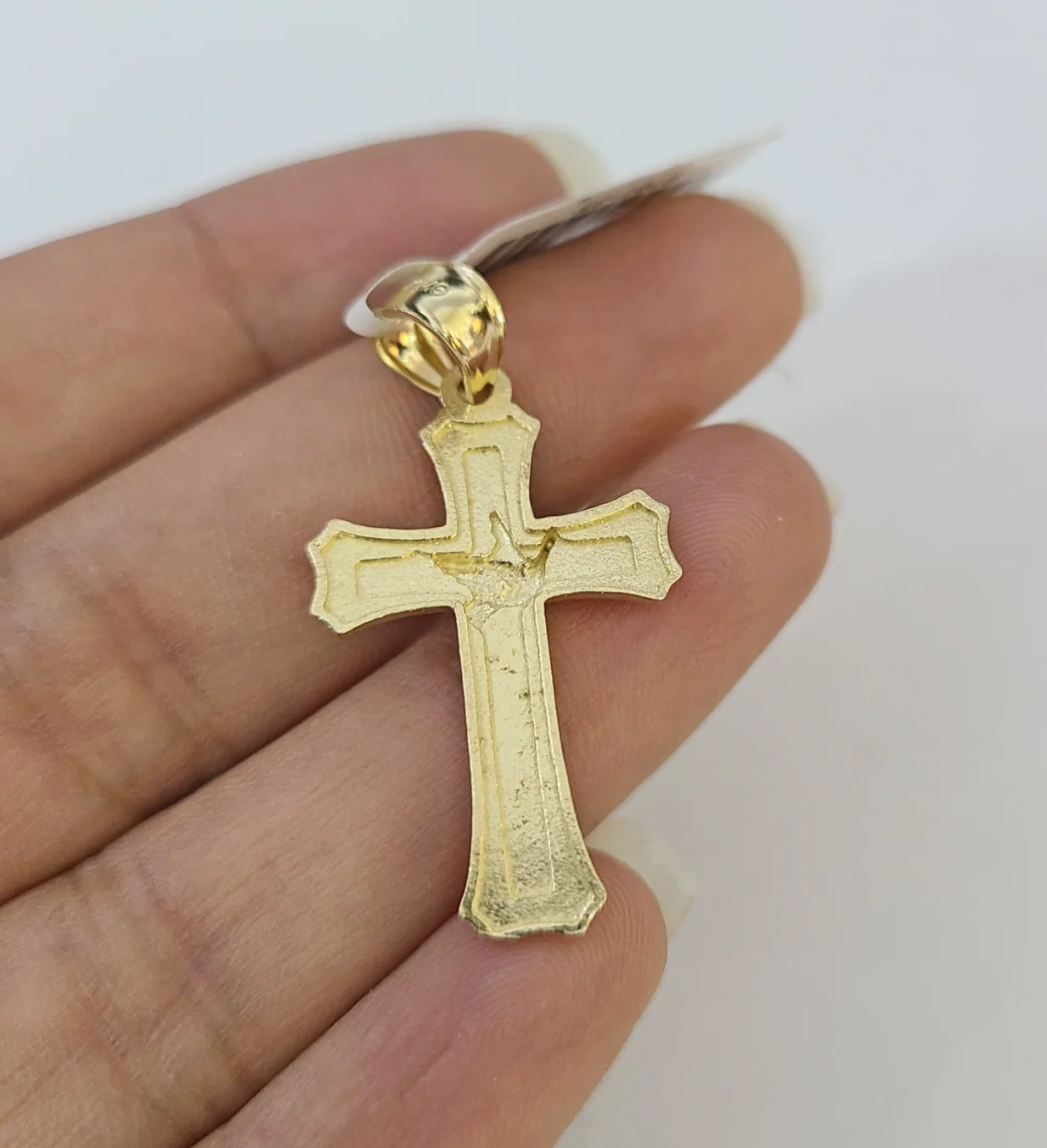 10k Milano Rope Chain Jesus Cross Charm Necklace SET 4mm 18"-28" Pendant - Image 7