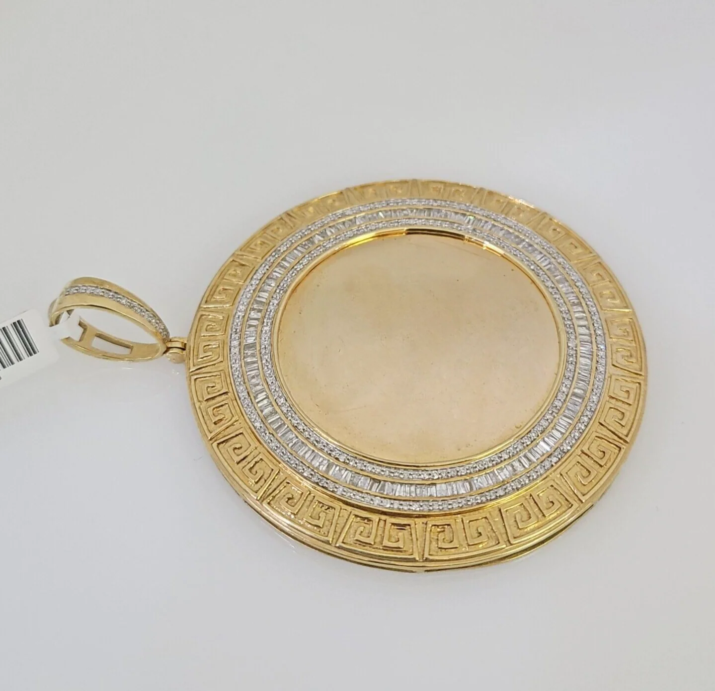 10k Real Memory Pendant Charm 10kt Real Diamond Charm Yellow Gold - Image 3