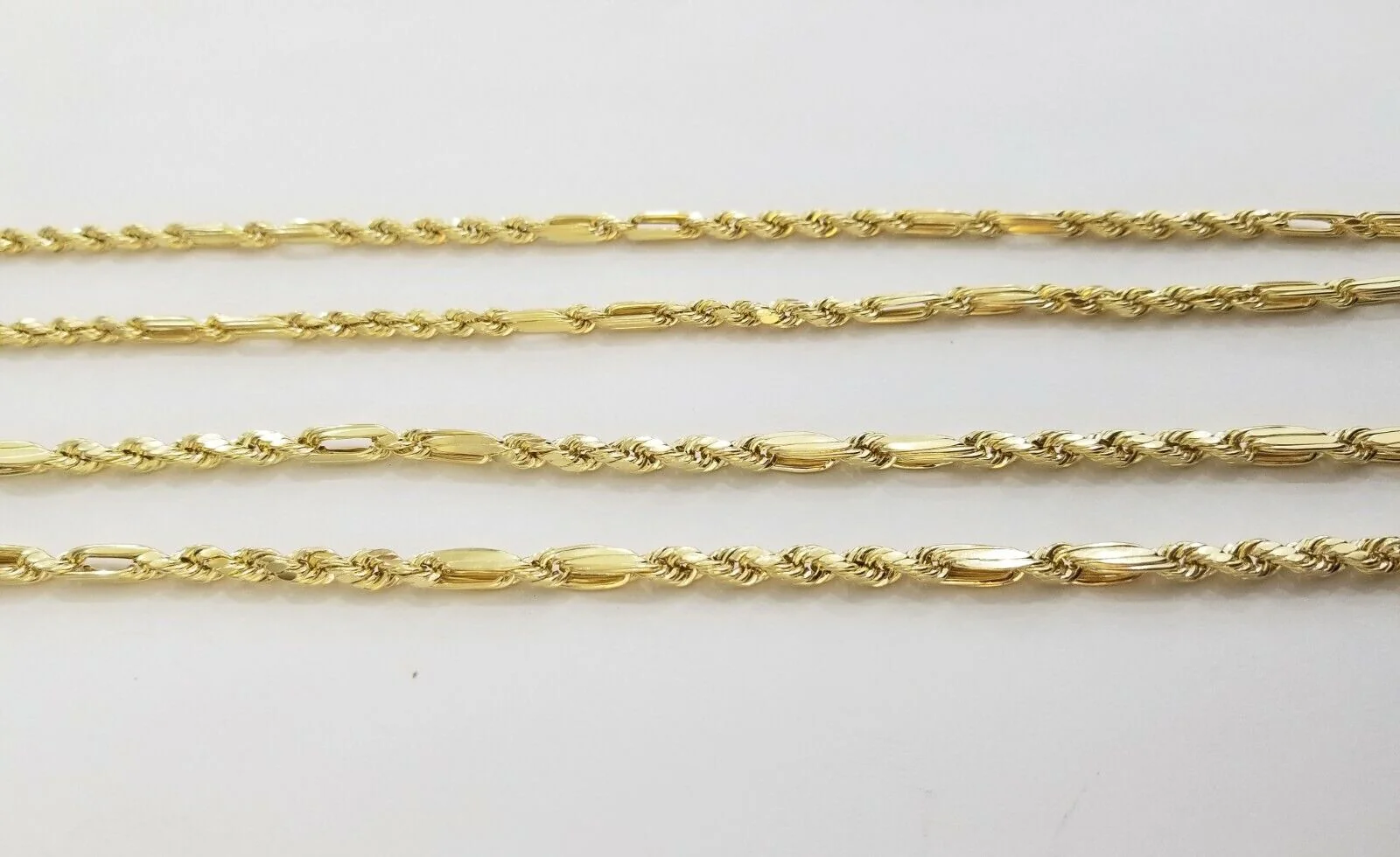 10k REAL Yellow Gold Milano Rope chain 20" 22" 24" Gold necklace Men Women 4.5mm - Image 4
