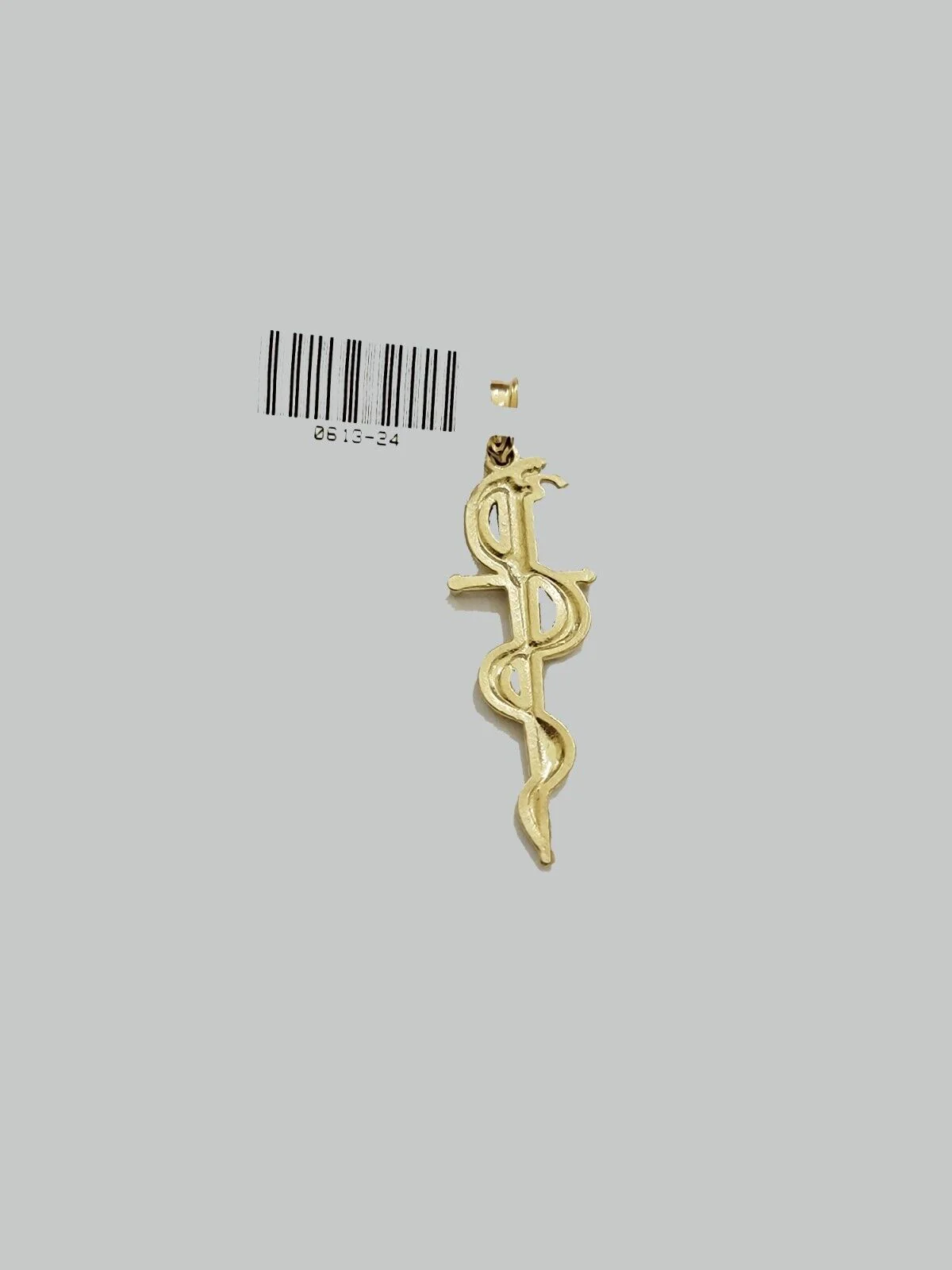 10k Snake Charm Pendant REAL 10Kt Yellow Gold For Necklace Chains BRAND NEW - Image 5