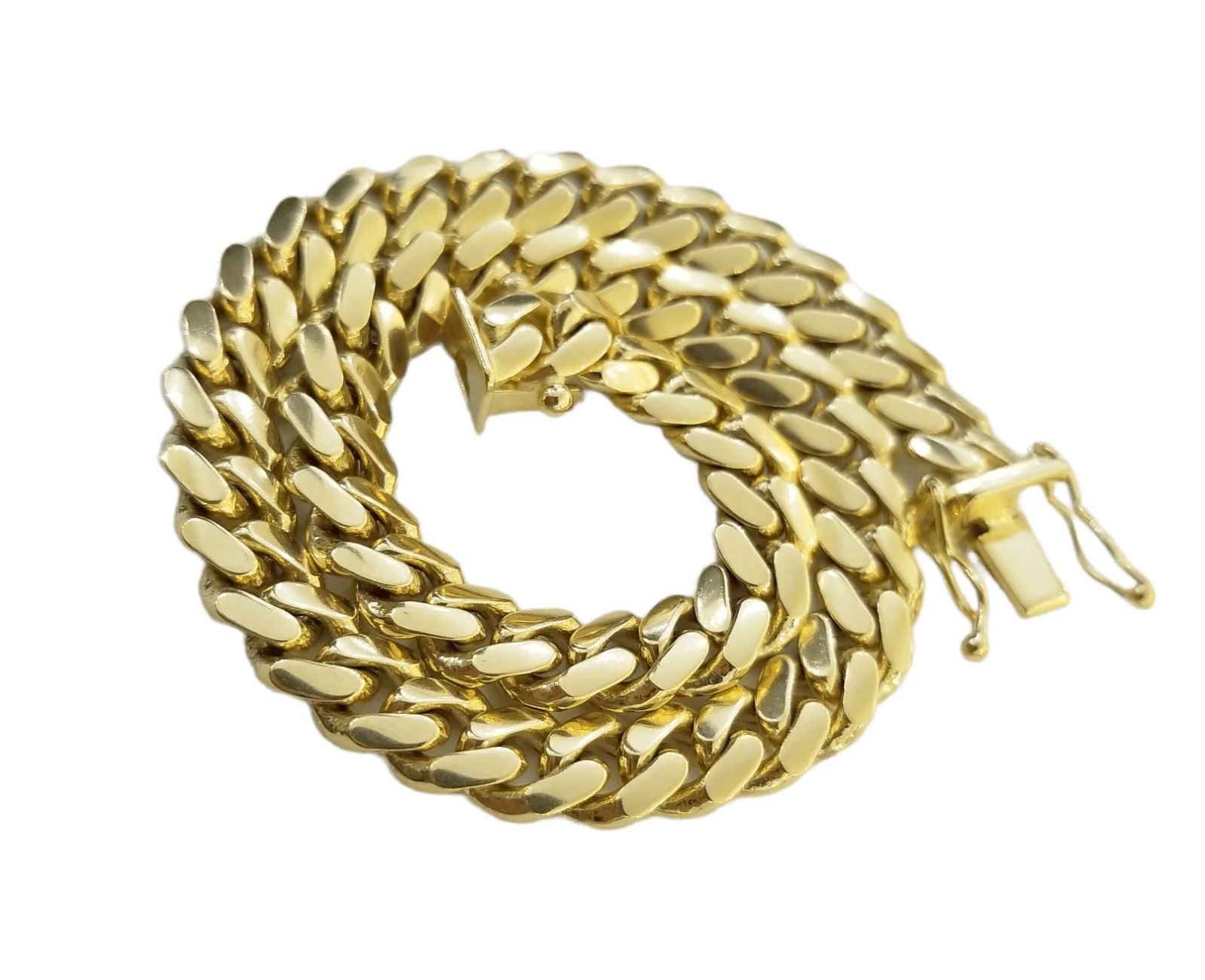10k Solid Yellow Miami Cuban Link Bracelet 6mm 9" Inch Real - Image 7