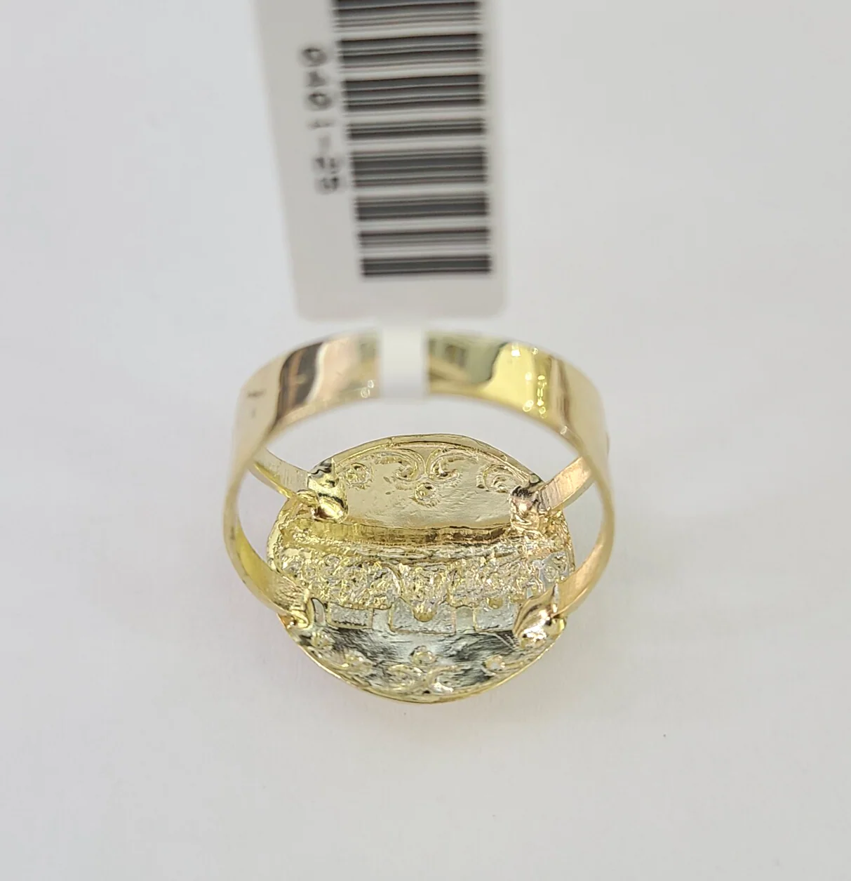 10k Yellow Gold Last Supper Ring Casual Band Genuine Brand New All Sizes - Image 5