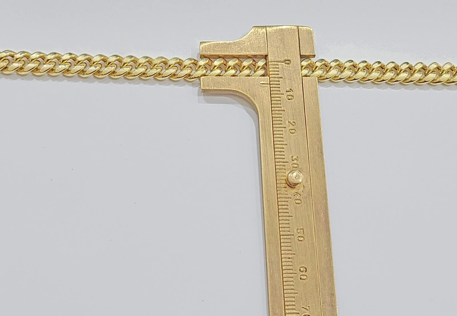 10k Yellow Gold Miami Cuban Link Bracelet 7" inch 7mm Real 10kt Kids and Ladies - Image 7