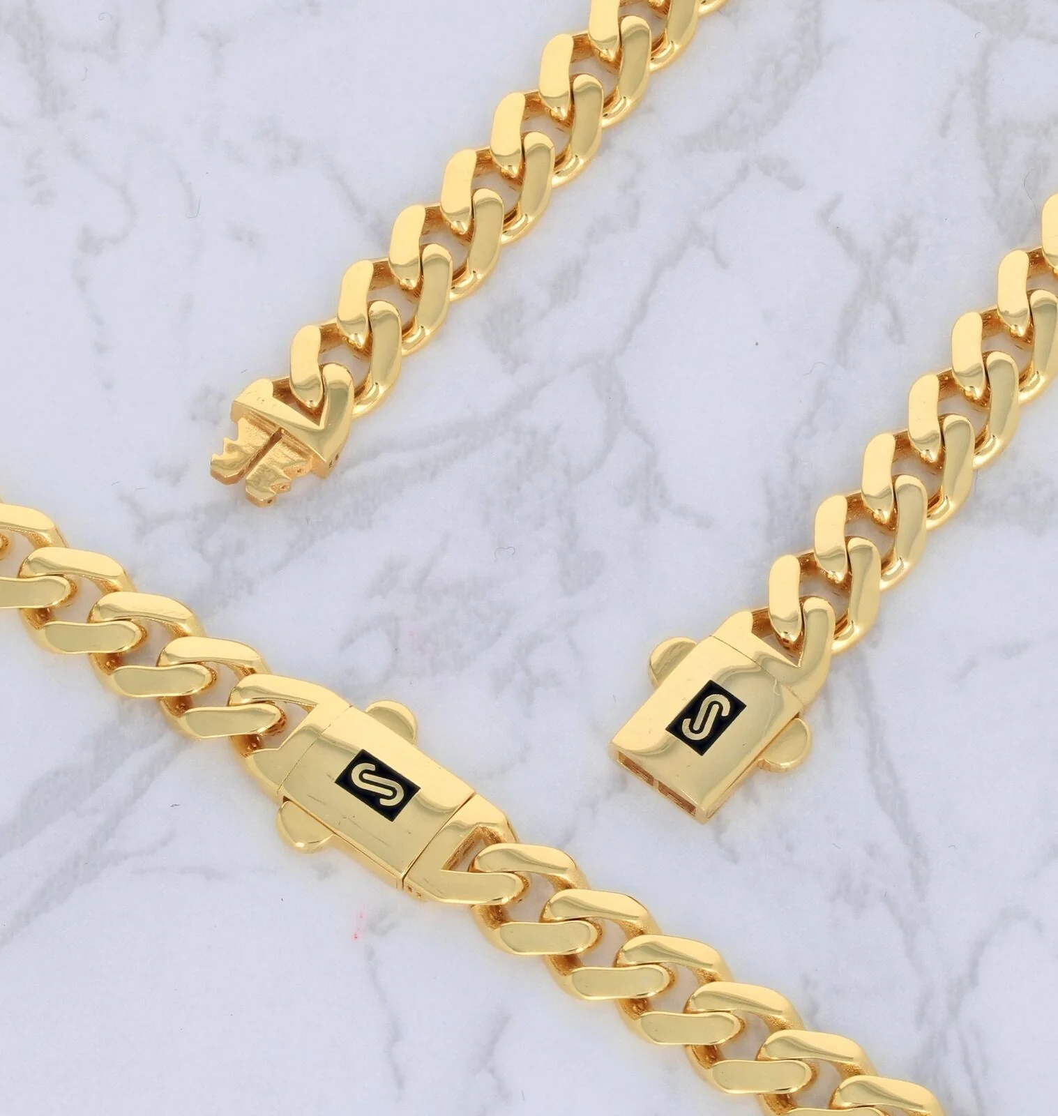 10k Yellow Gold Miami Cuban Royal Monaco Link Chain 9mm Necklace 20-28" REAL10kt - Image 6