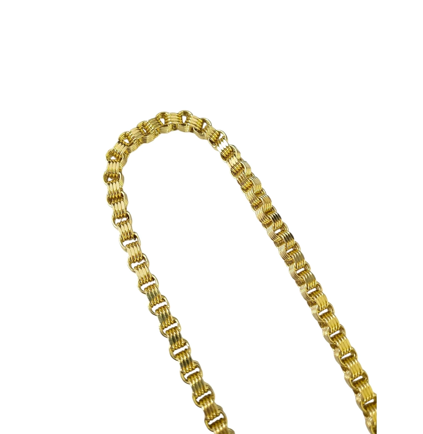 10k Yellow Gold Necklace Box Byzantine Chain 5mm 20"-28" inch REAL 10kt - Image 5
