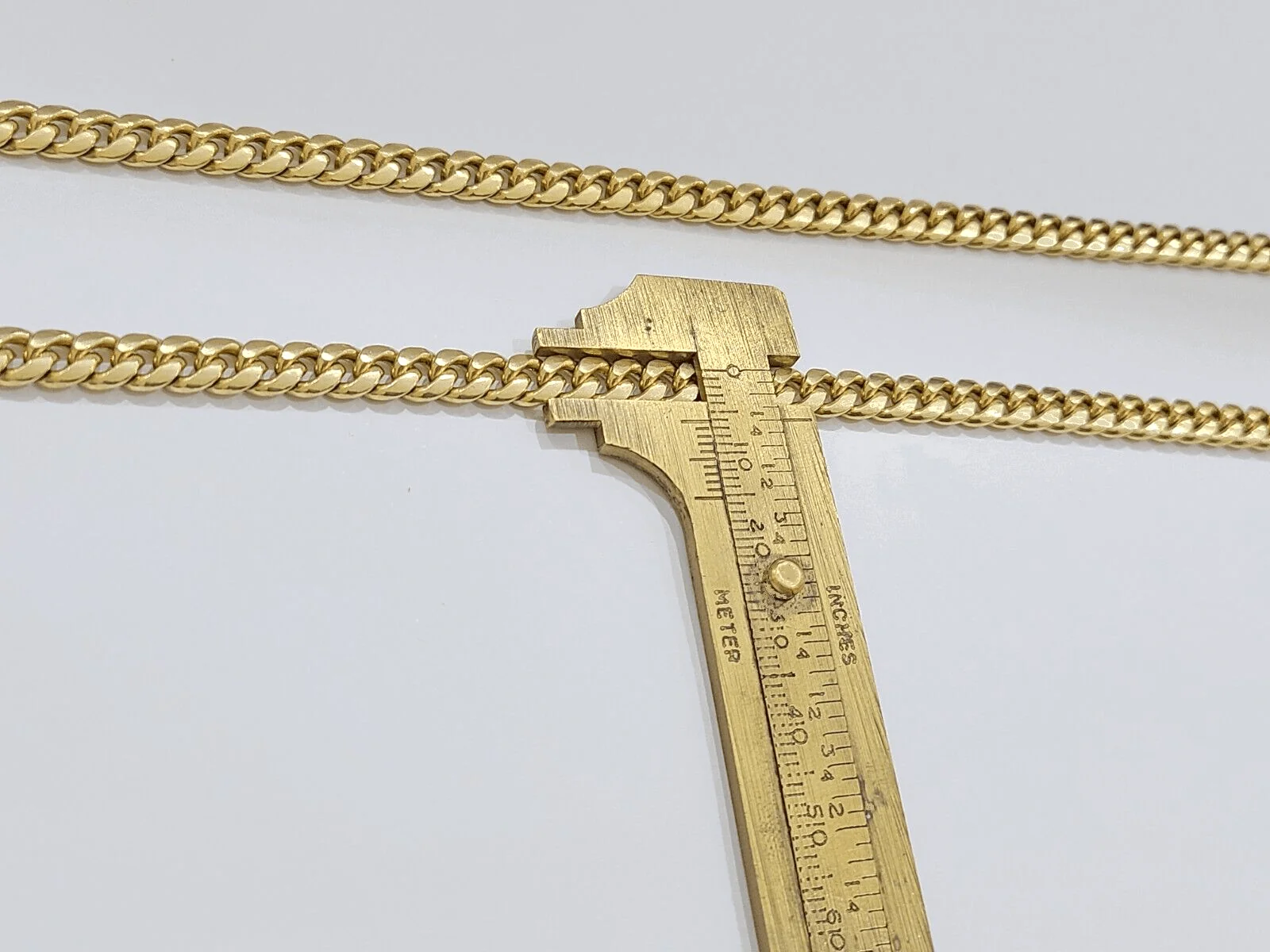 10k Yellow Gold Necklace Miami Cuban Chain 6mm 22" inch 10kt Men's Real Box Lock - Image 2
