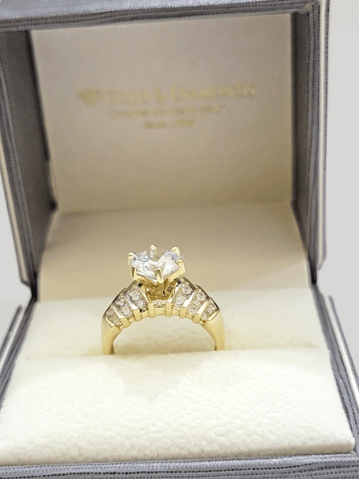 10k Yellow Gold Ring Ladies Wedding Band All Sizes Real 10kt SALE Engagement Women - Image 5