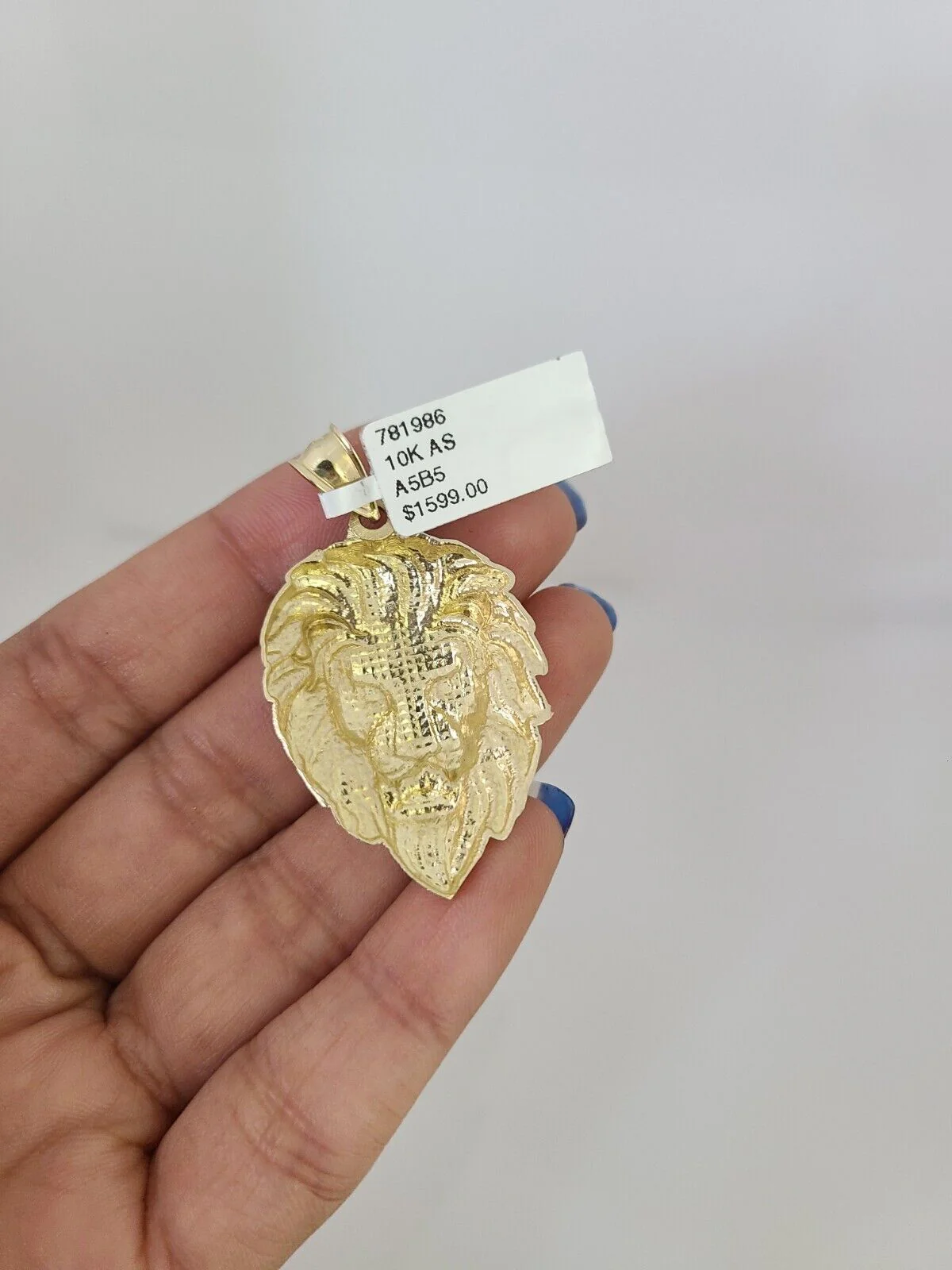 10kt Gold Miami Cuban Chain Lion Head Charm Pendant 5mm 18-28 Inch Necklace - Image 7
