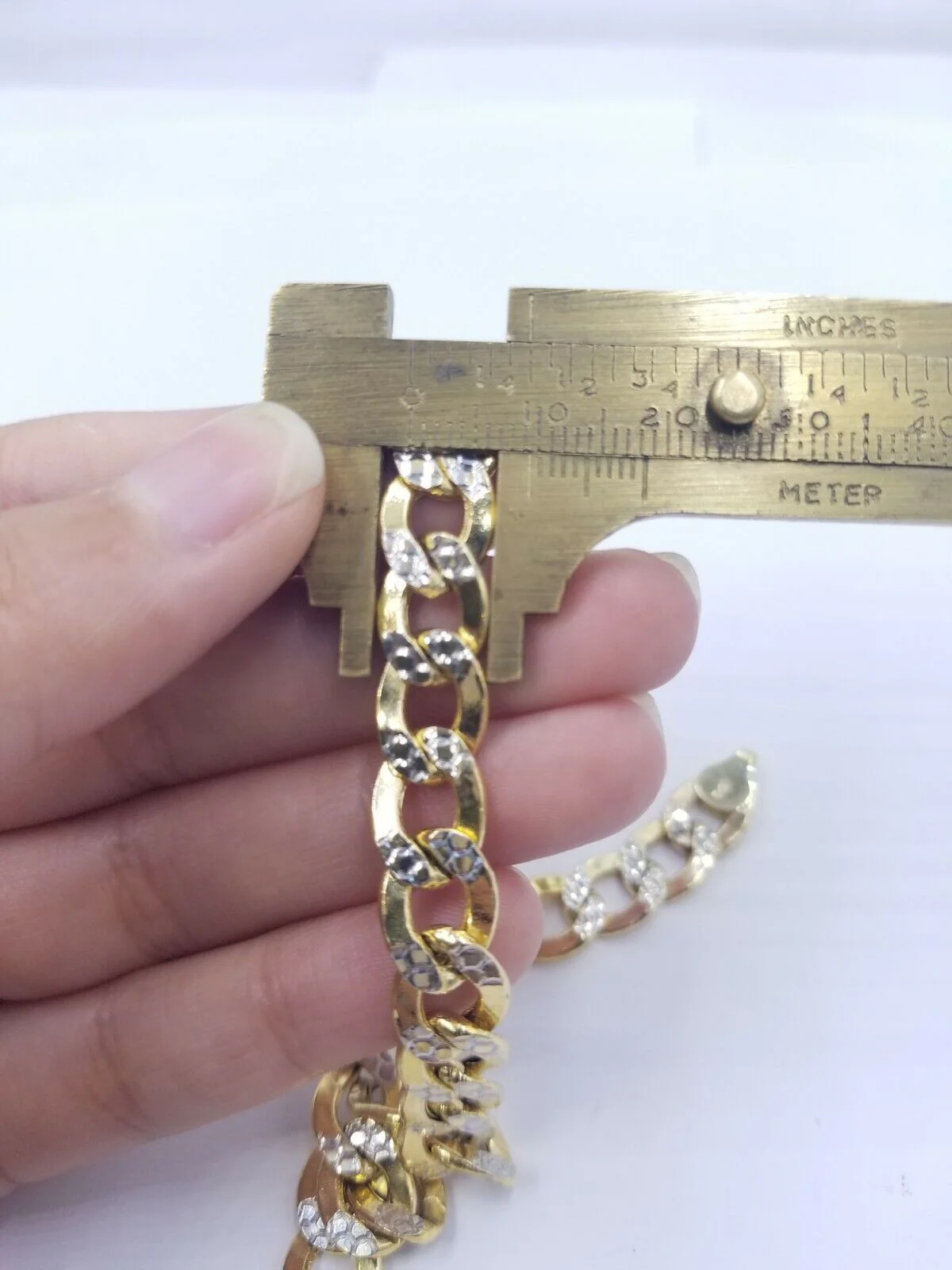 12MM Real Gold Mens Necklace Cuban Link 20-30" Diamond Cut 10k Yellow Gold Chain - Image 6