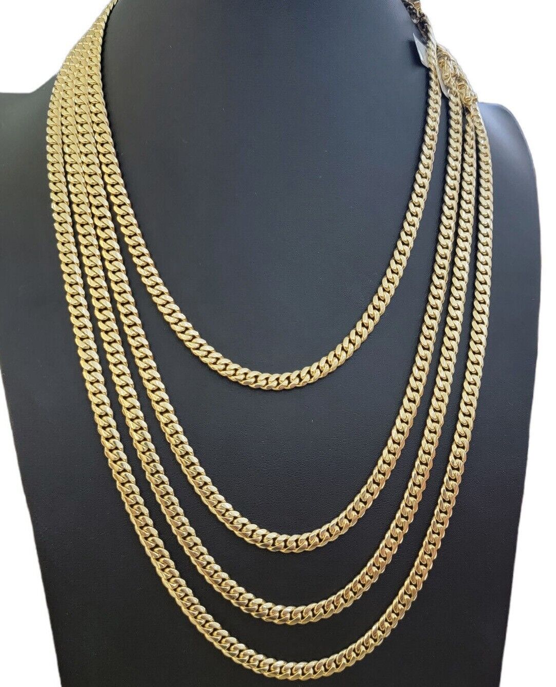 14k Gold Miami Cuban Link Chain Necklace 6mm 20"- 28 Inch SOLID 14 KT Men Women - Image 7