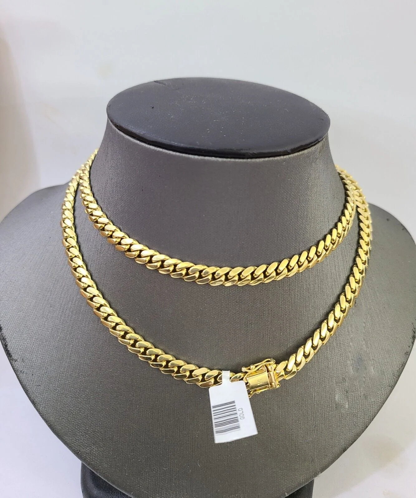 14k Gold Miami Cuban Link Chain Necklace 6mm 26" Box Lock REAL 14kt Yellow Gold - Image 2
