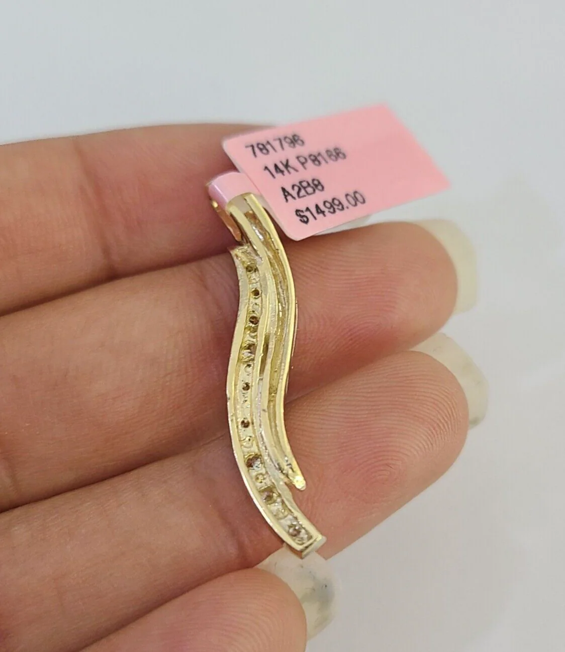 14K Real Climber Pendant Charm Yellow Gold Genuine 14Kt - Image 6