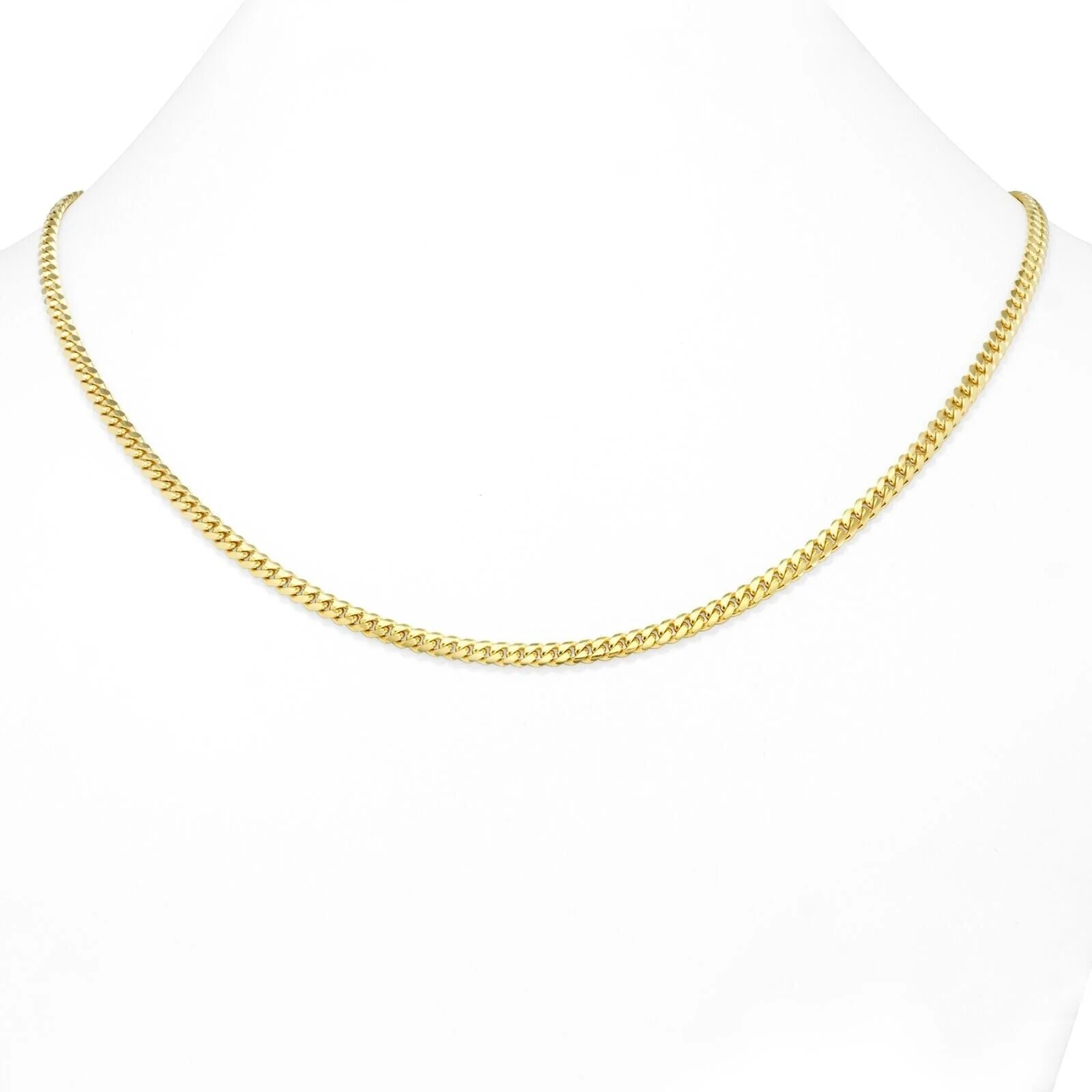 14k Solid Yellow Gold Miami Cuban Link Chain 5mm 26" Necklace 14kt Lobster Lock - Image 9