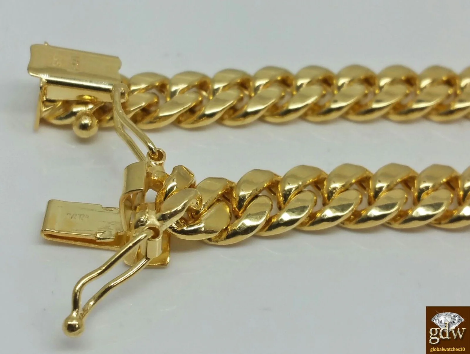 14k Yellow Gold 8mm Miami Cuban Link Chain Necklace 18"-28" Inch Real 14KT Men's - Image 4