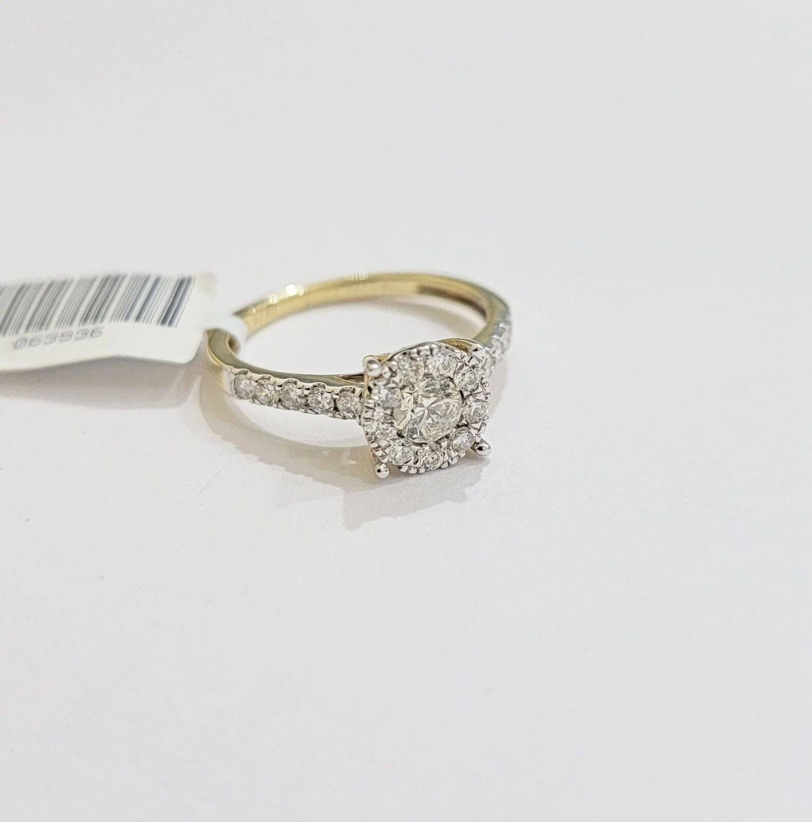 14k Yellow Gold Ladies Diamond Ring Wedding Engagement Women Solid Band REAL - Image 6