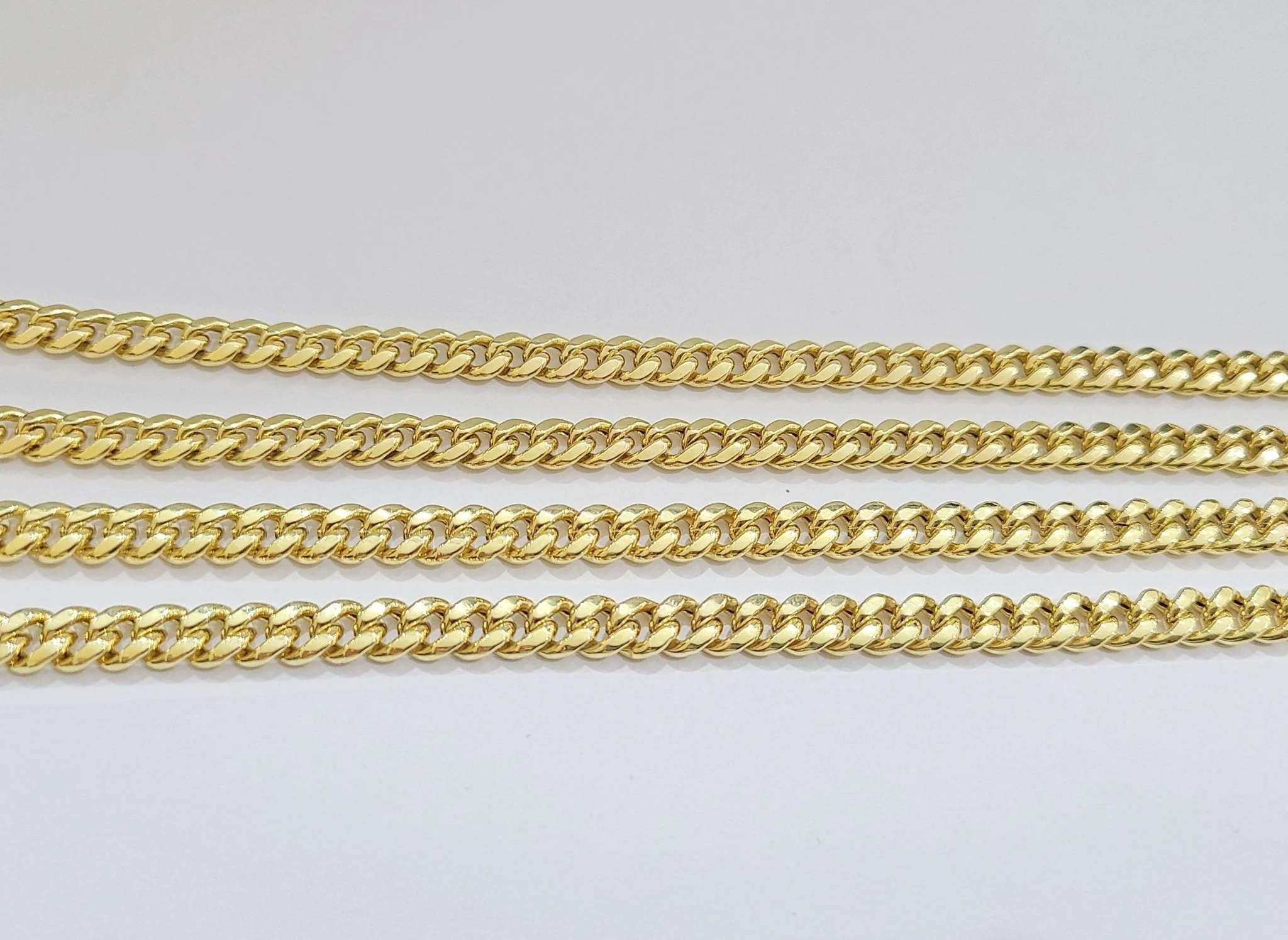 14k Yellow Gold Miami Cuban Link Chain 6mm 22" Necklace Box Lock Choker REAL - Image 7