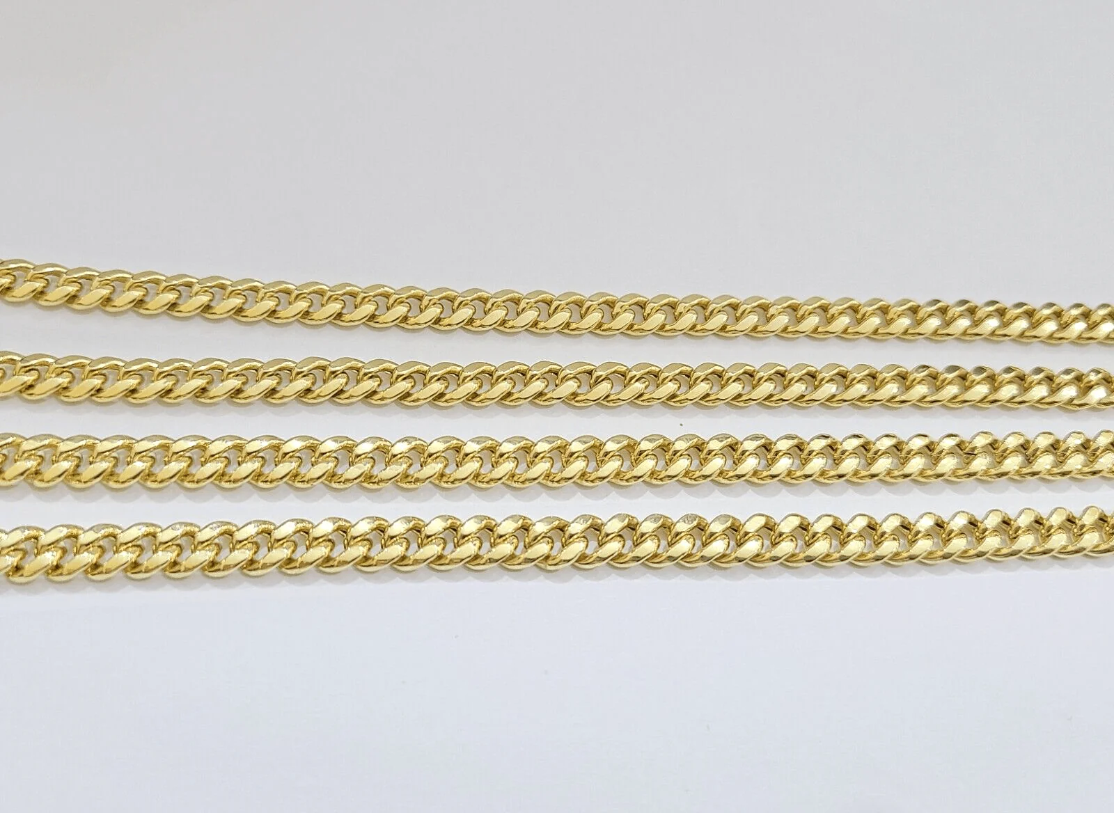 14k Yellow Gold Miami Cuban Link Chain 7mm 24" Necklace Box Lock REAL - Image 9