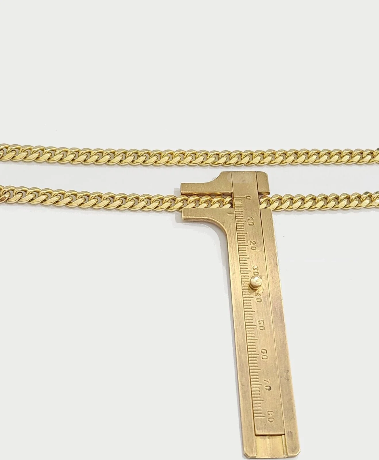 14k Yellow Gold Miami Cuban Link Chain 7mm 28" Necklace Box Lock REAL - Image 6