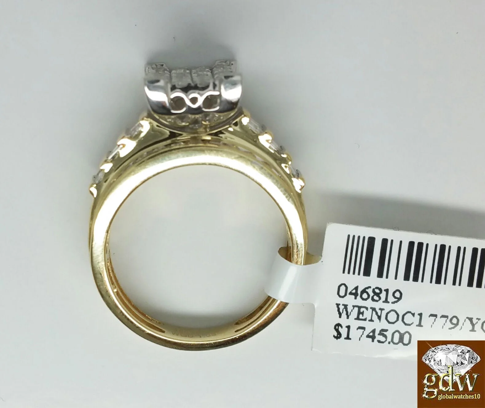 1CT REAL Diamond 10k Yellow Gold ladies Ring Wedding Anniversary Women Ring REAL - Image 5