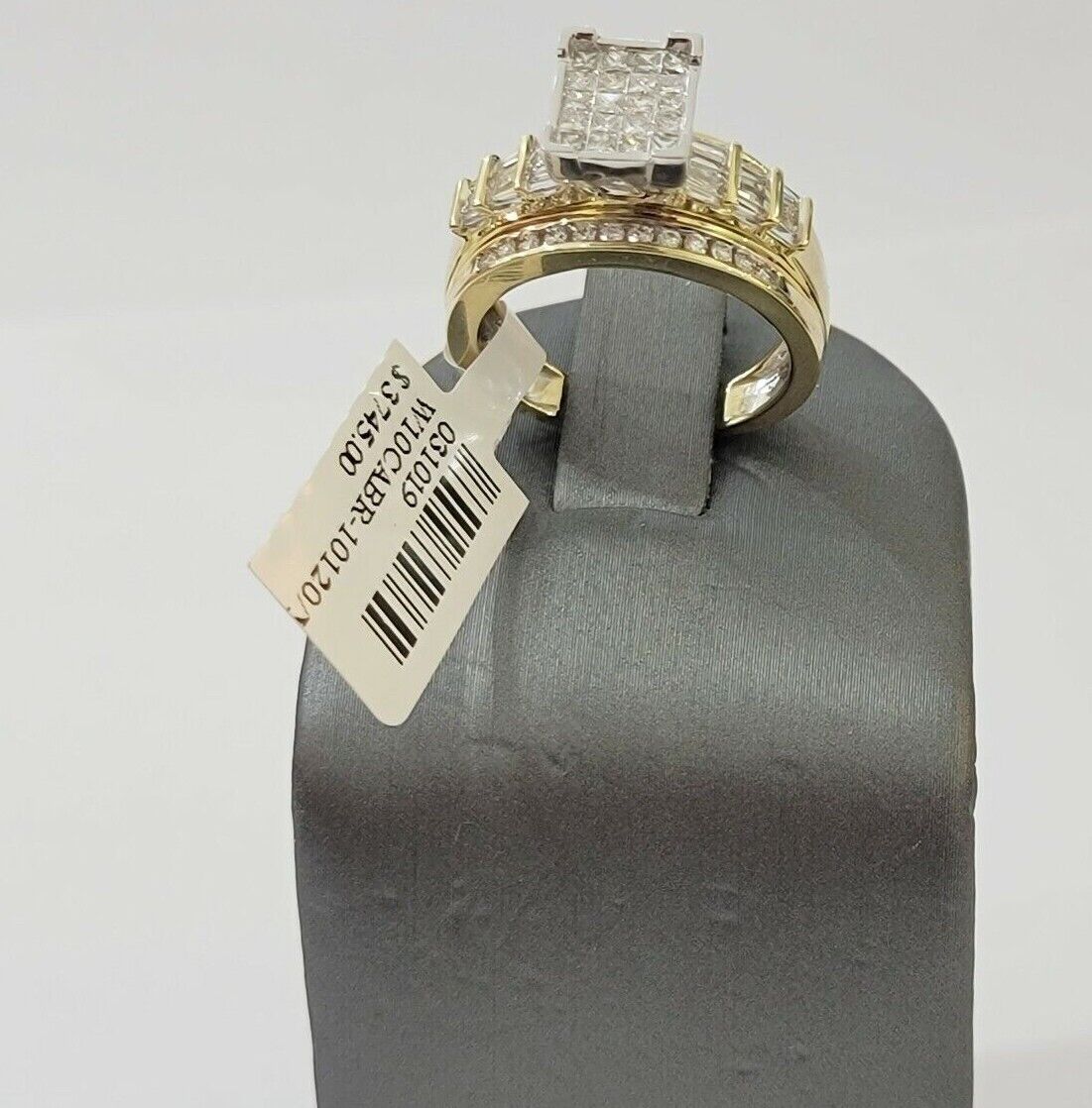Ladies 14k Yellow Gold Ring Natural 2CT Diamond Women REAL , Wedding Engagement Ring Sizes 6,7,8,9,10,11 & 12 - Image 9