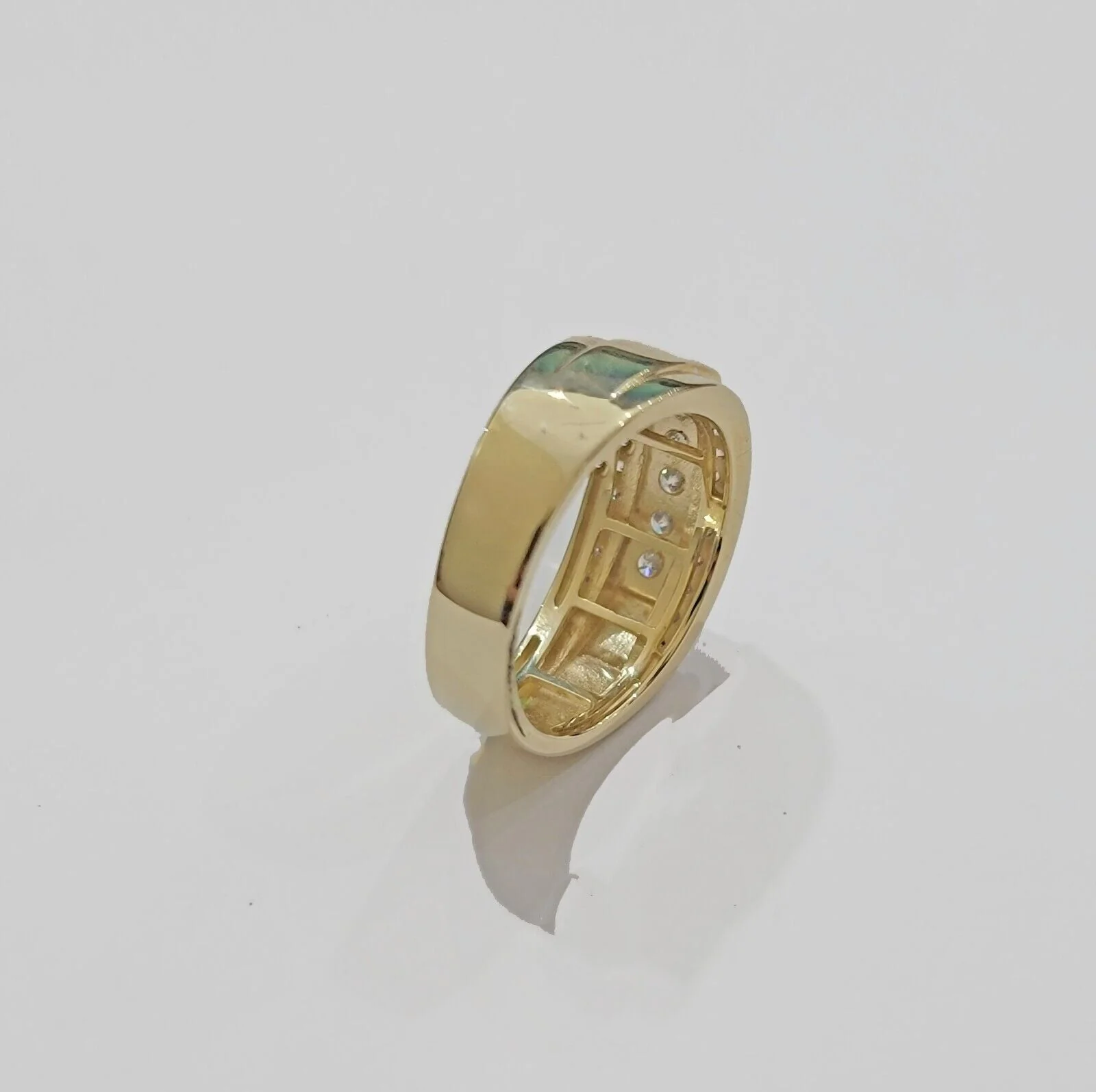 Real 10k 1CT Diamond Ring Men Band Natural Diamonds and Genuine 10kt Yellow Gold - Image 13