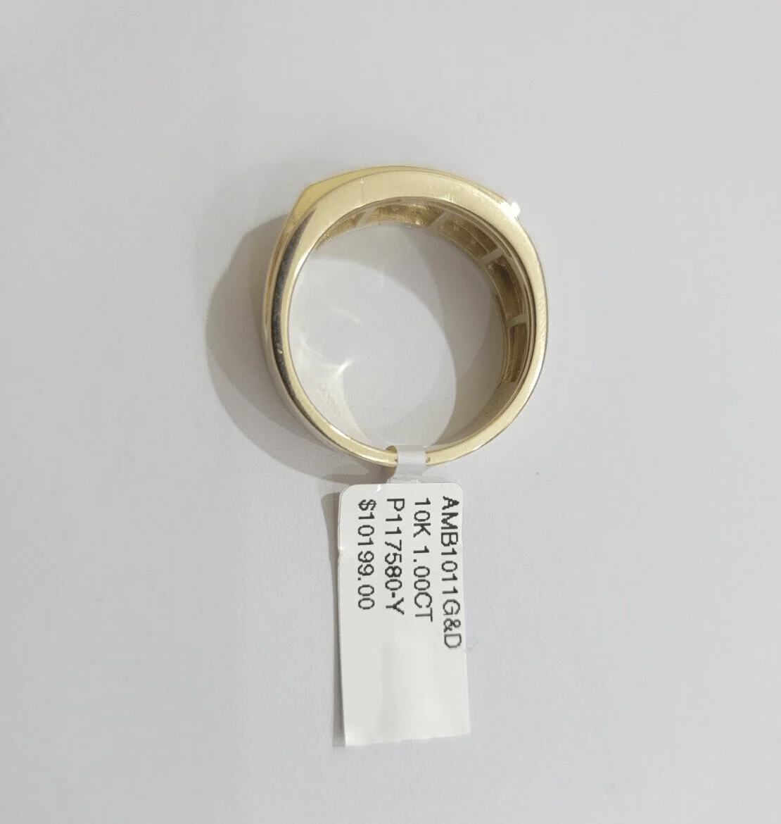 Real 10k 1CT Diamond Ring Men Band Natural Diamonds and Genuine 10kt Yellow Gold - Image 6