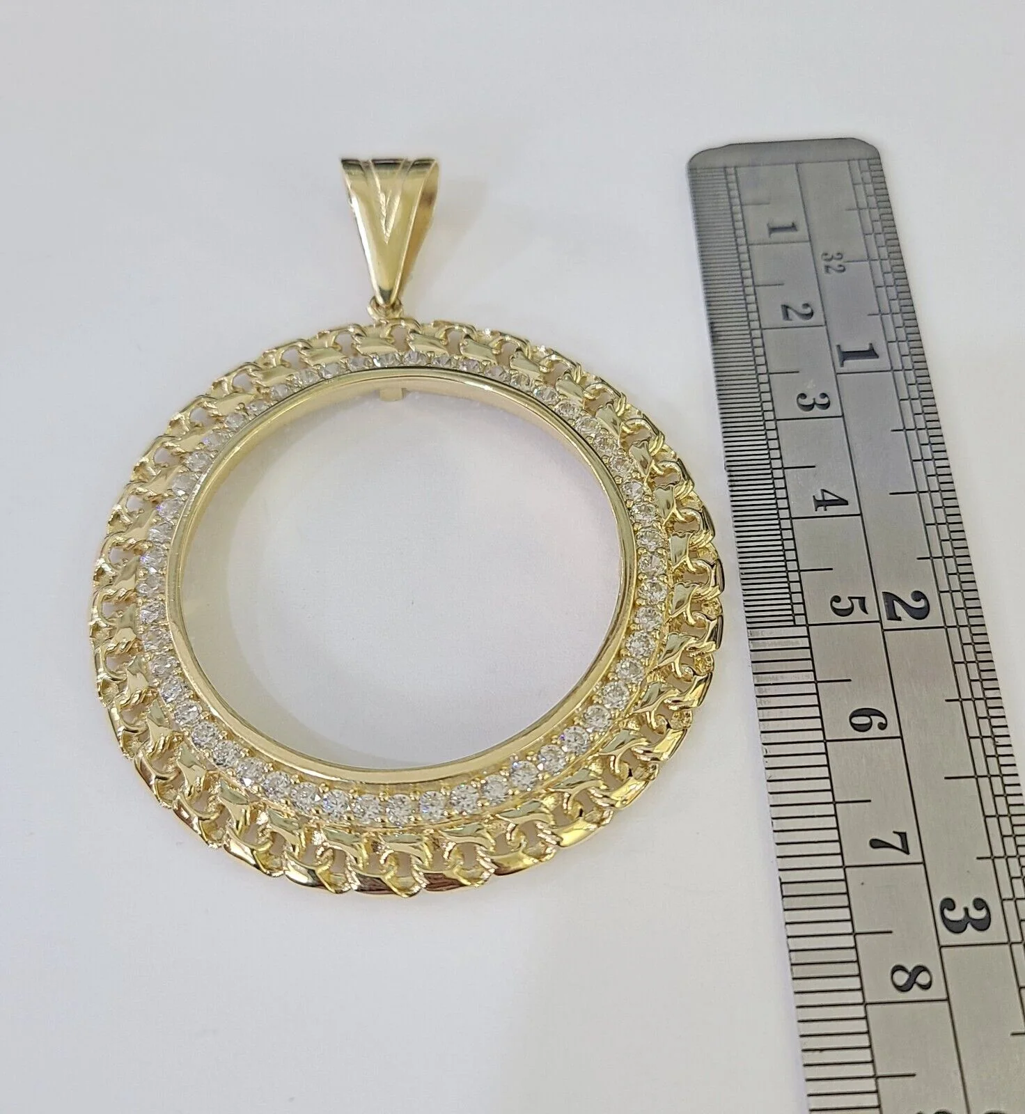 Real 10k Bezel Ring Centenario Coin Yellow Gold Mexico Mexican Coin - Image 2