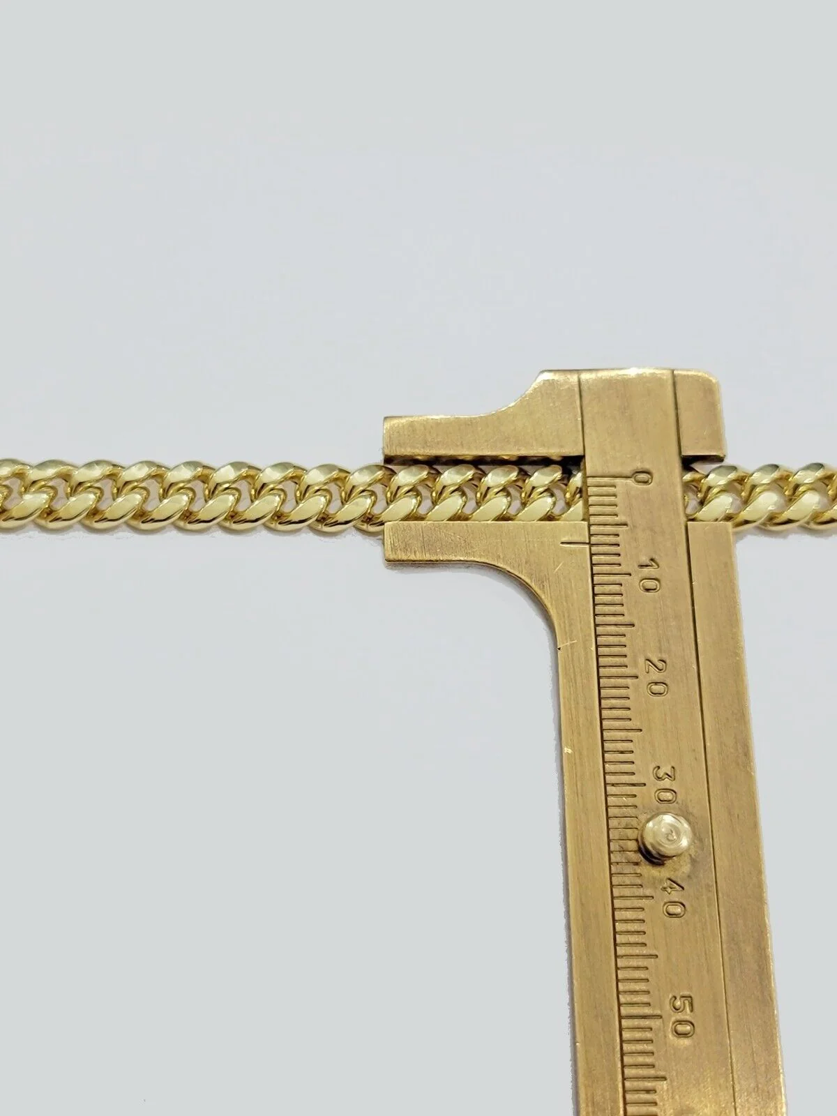 Real 10k Gold Chain 7mm 24 Inch Miami Cuban Link Box Clasp Mens 10kt Yellow Gold - Image 11