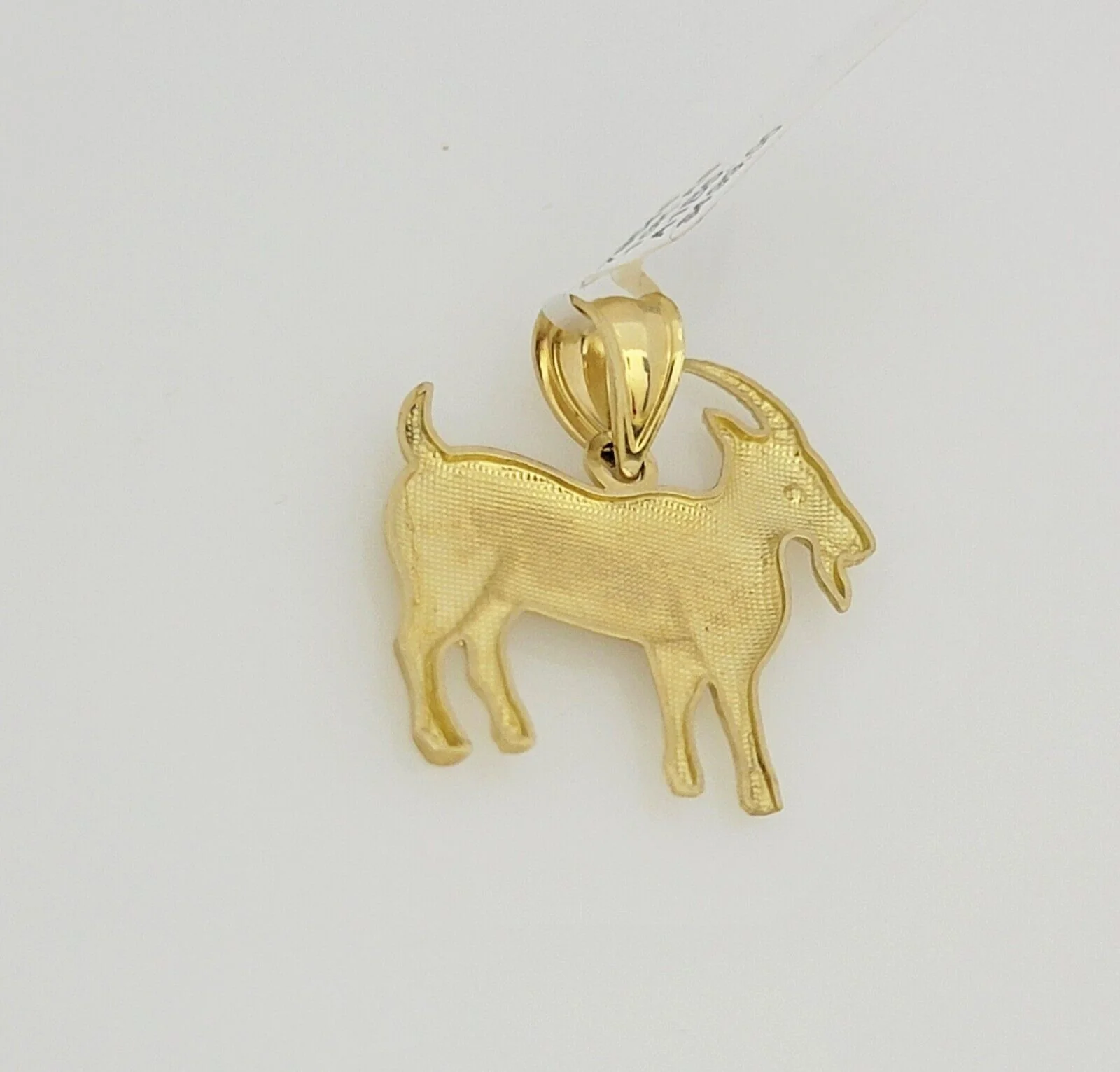 Real 10k Gold Chain Pendant SET Franco Necklace GOAT Charm 2.5mm 18"-24 Inch - Image 10