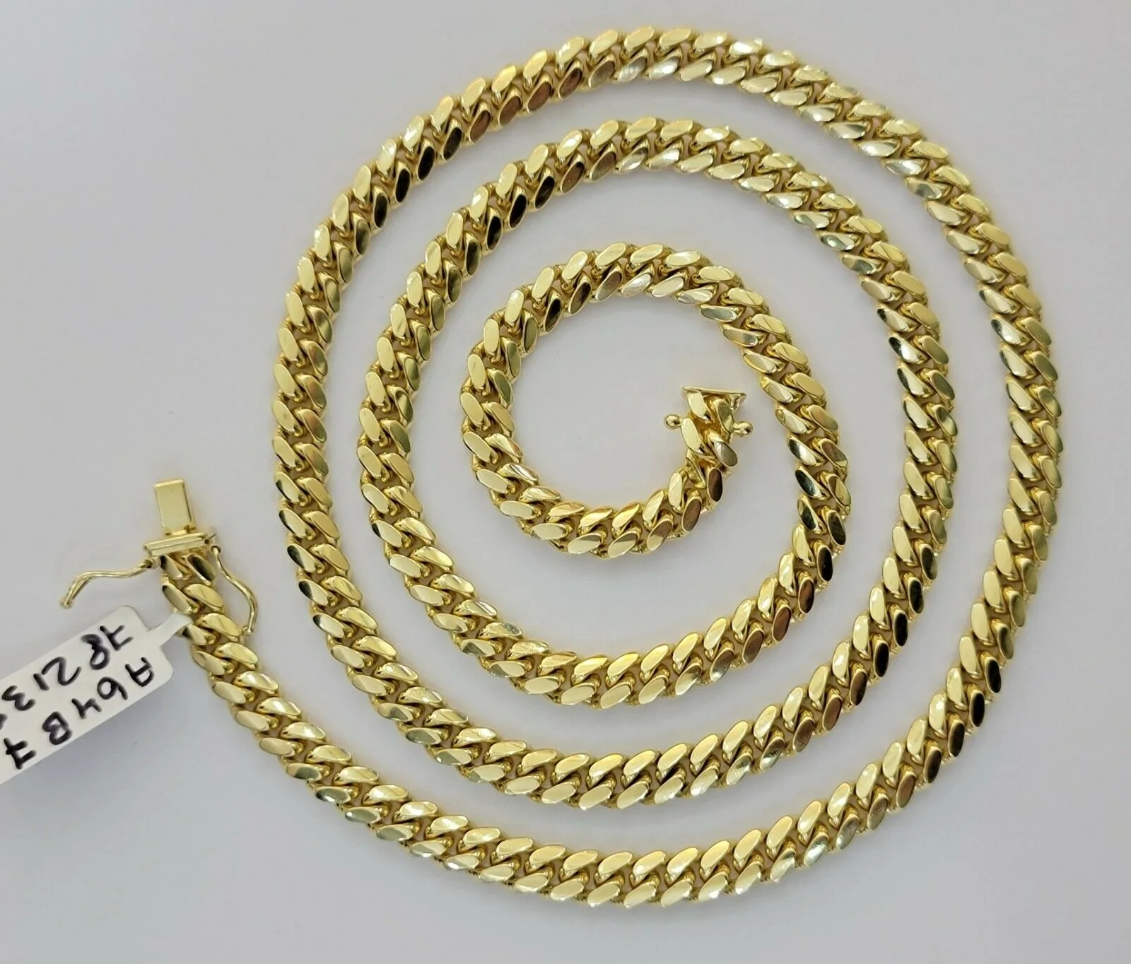 REAL 10k Gold Necklace Chain 6mm Miami Cuban Link 18-28" 10kt Yellow Gold SOLID - Image 10