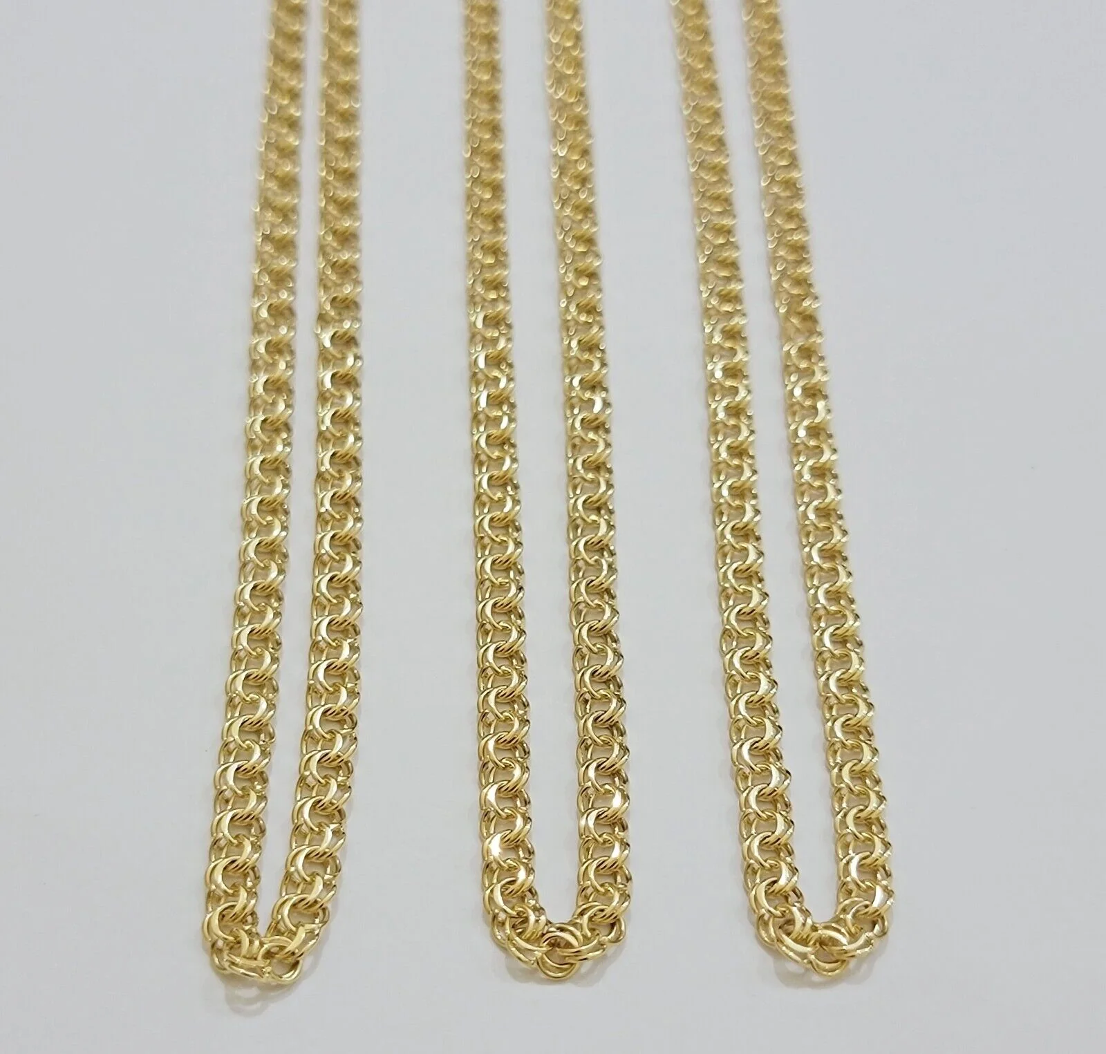 Real 10k Gold Necklace Chain Chino Link 5mm SOLID 16 - 24 Inch Men Women Kids - Image 11