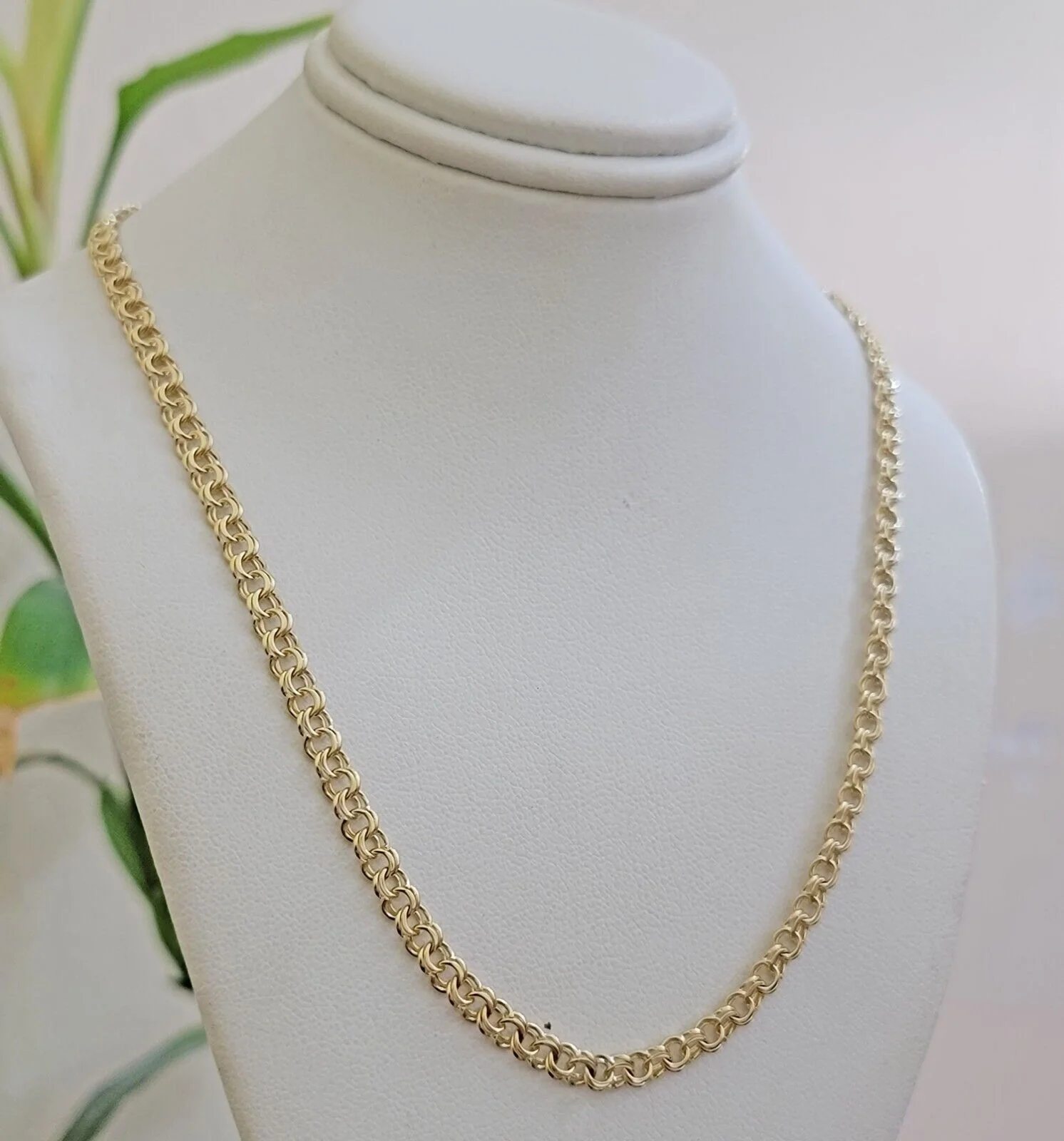 Real 10k Gold Necklace Chain Chino Link 5mm SOLID 16 - 24 Inch Men Women Kids - Image 13