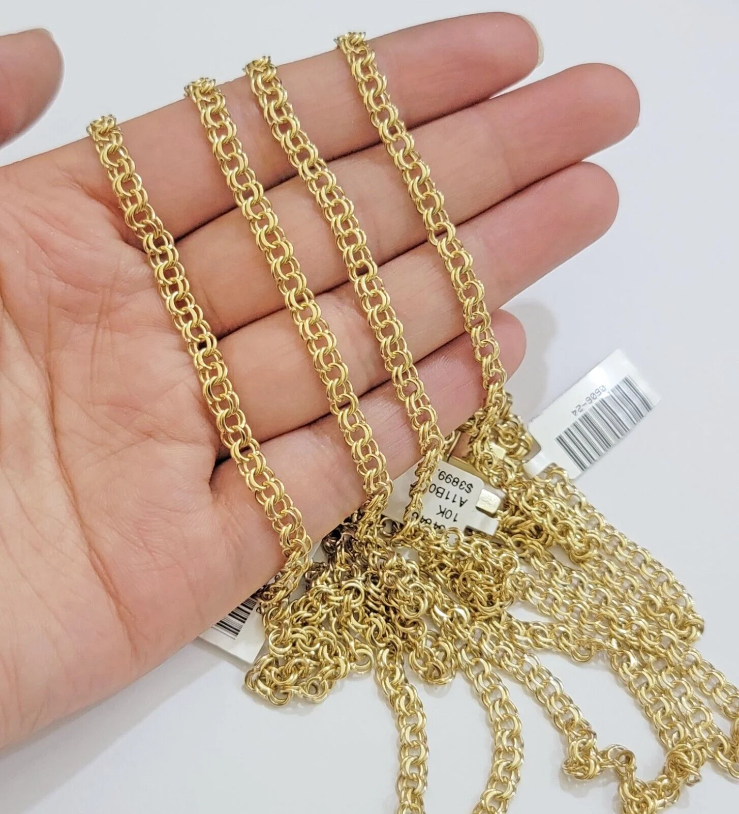 Real 10k Gold Necklace Chain Chino Link 5mm SOLID 16 - 24 Inch Men Women Kids - Image 4
