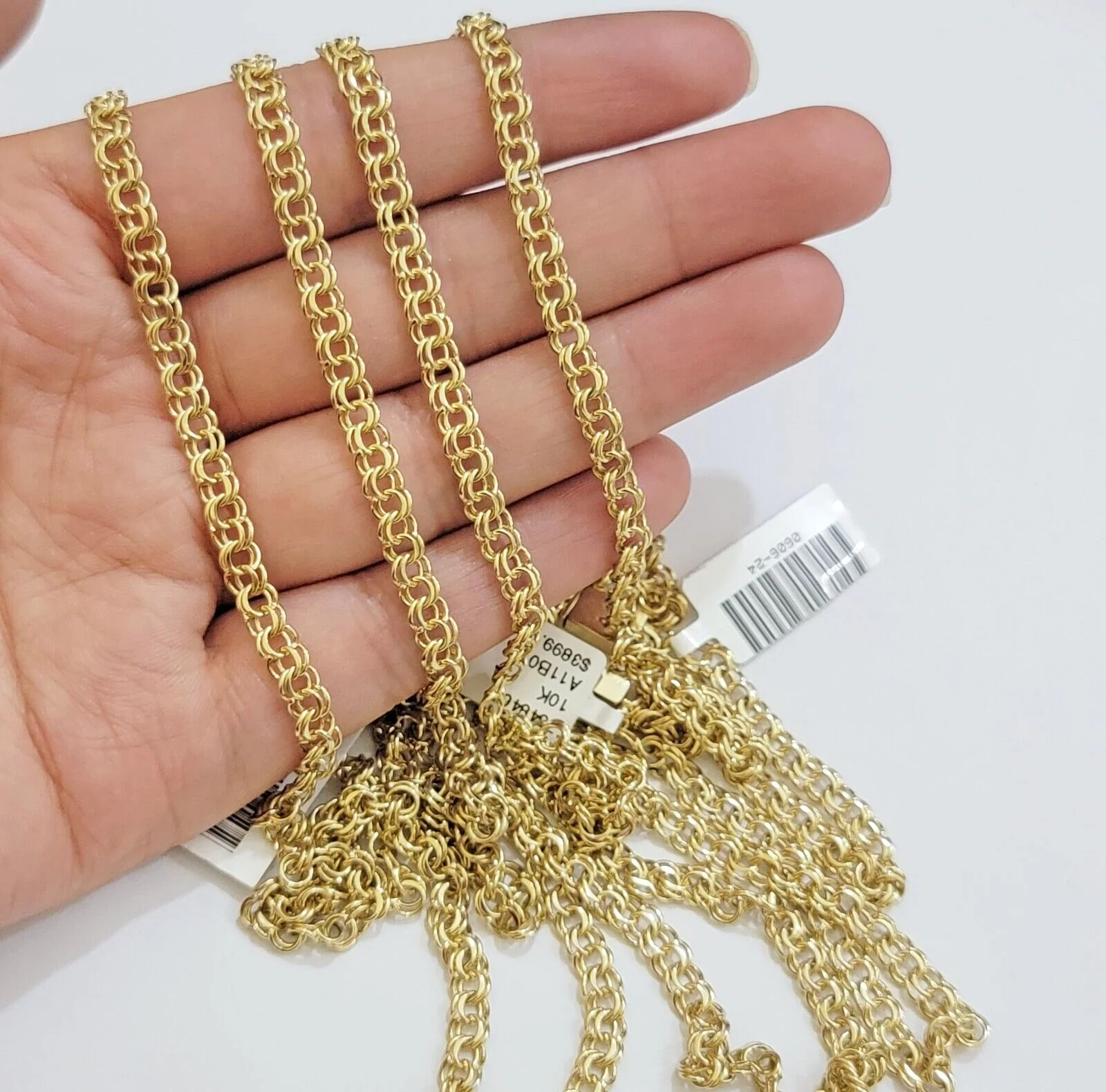 Real 10k Gold Necklace Chain Chino Link 5mm SOLID 16 - 24 Inch Men Women Kids - Image 6